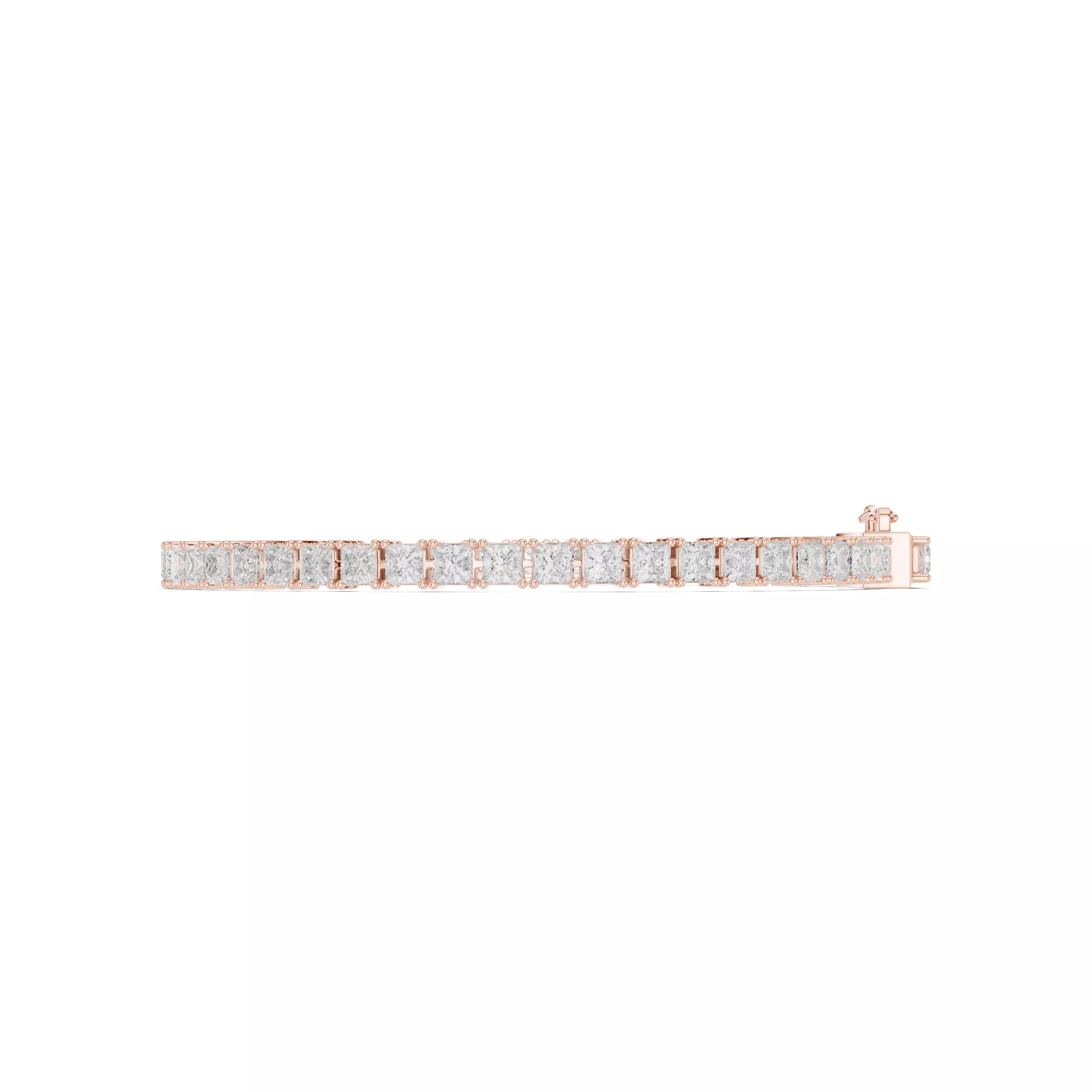Classic Princess Diamond Tennis Bracelet – 8.00ct