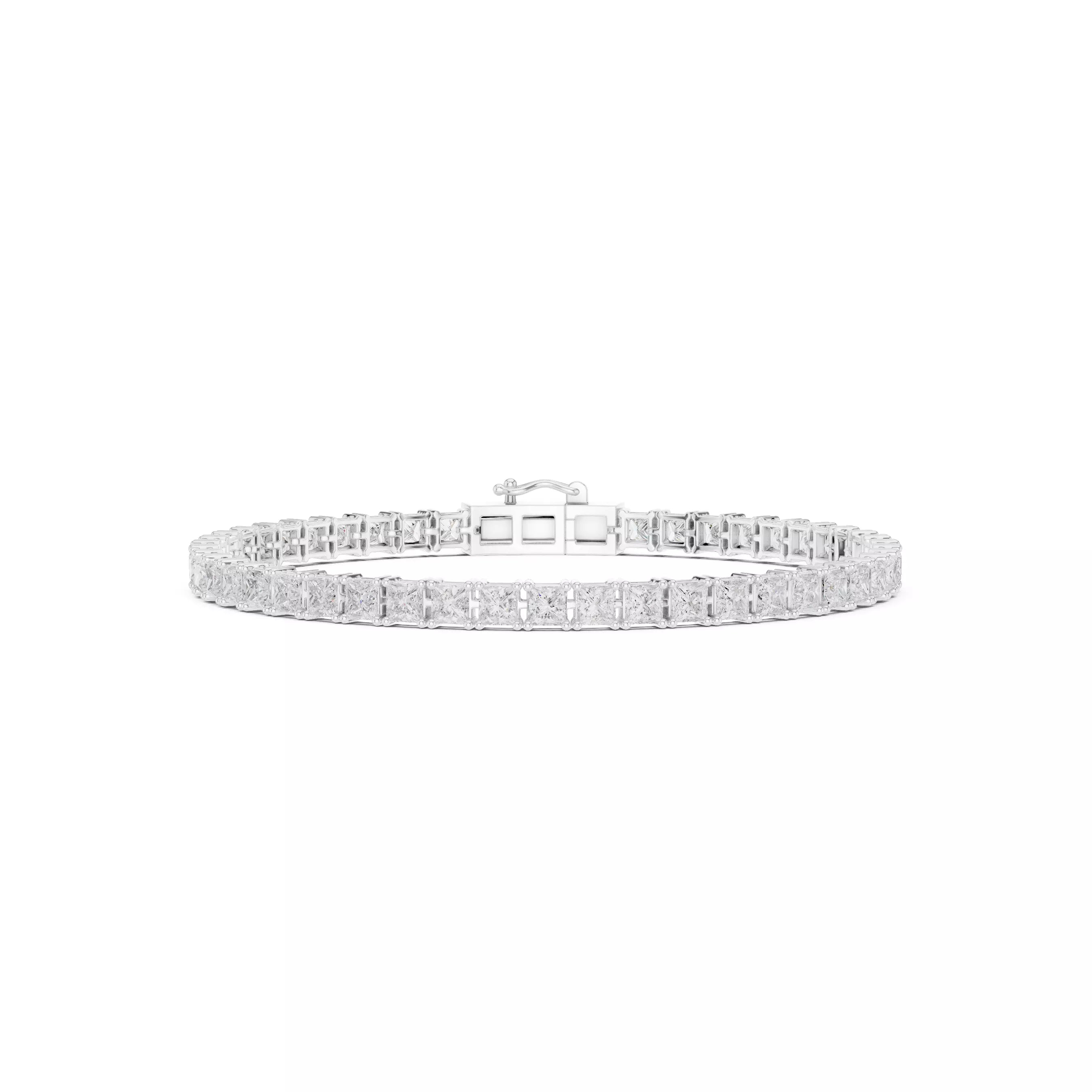 Classic Princess Diamond Tennis Bracelet – 8.00ct