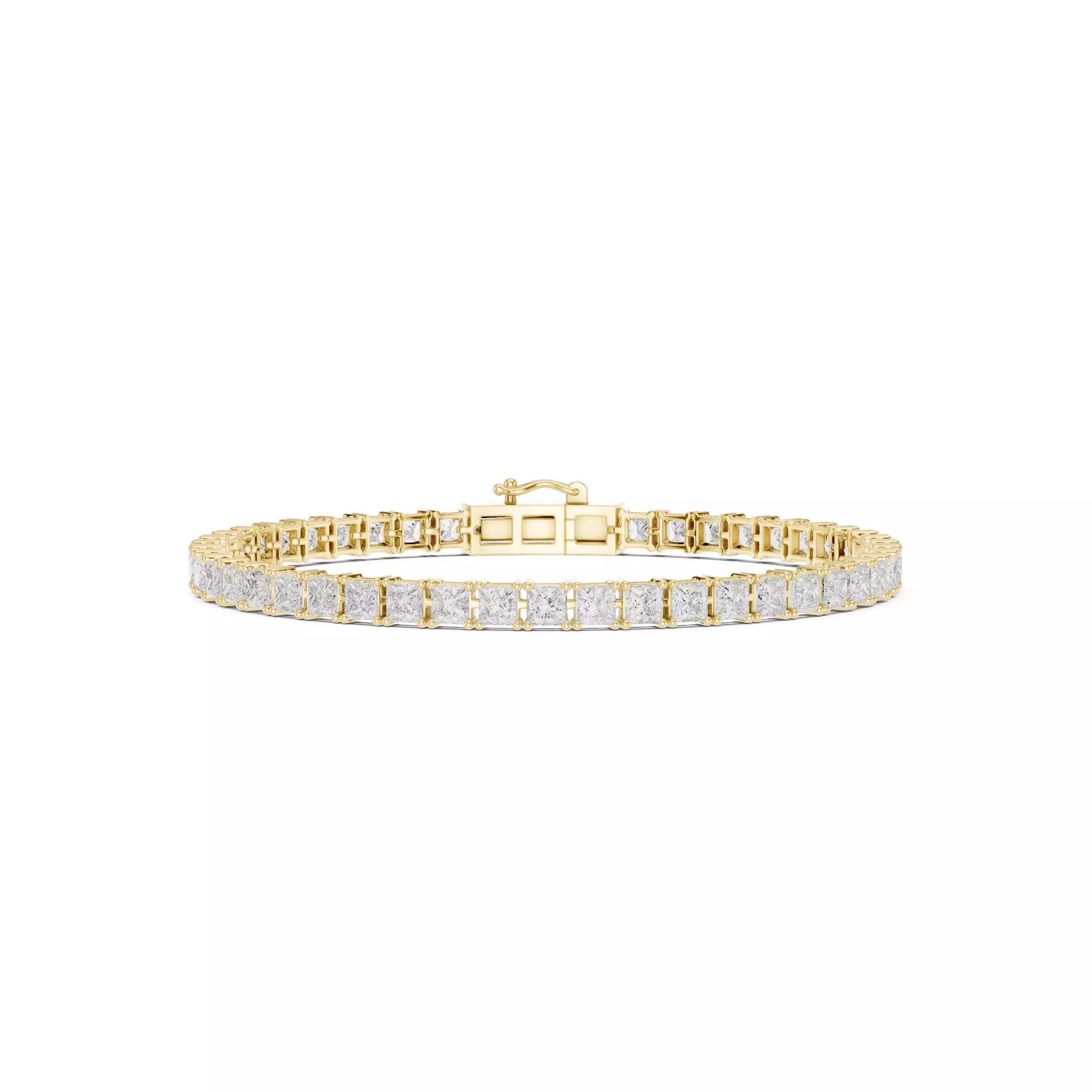 Classic Princess Diamond Tennis Bracelet – 8.00ct
