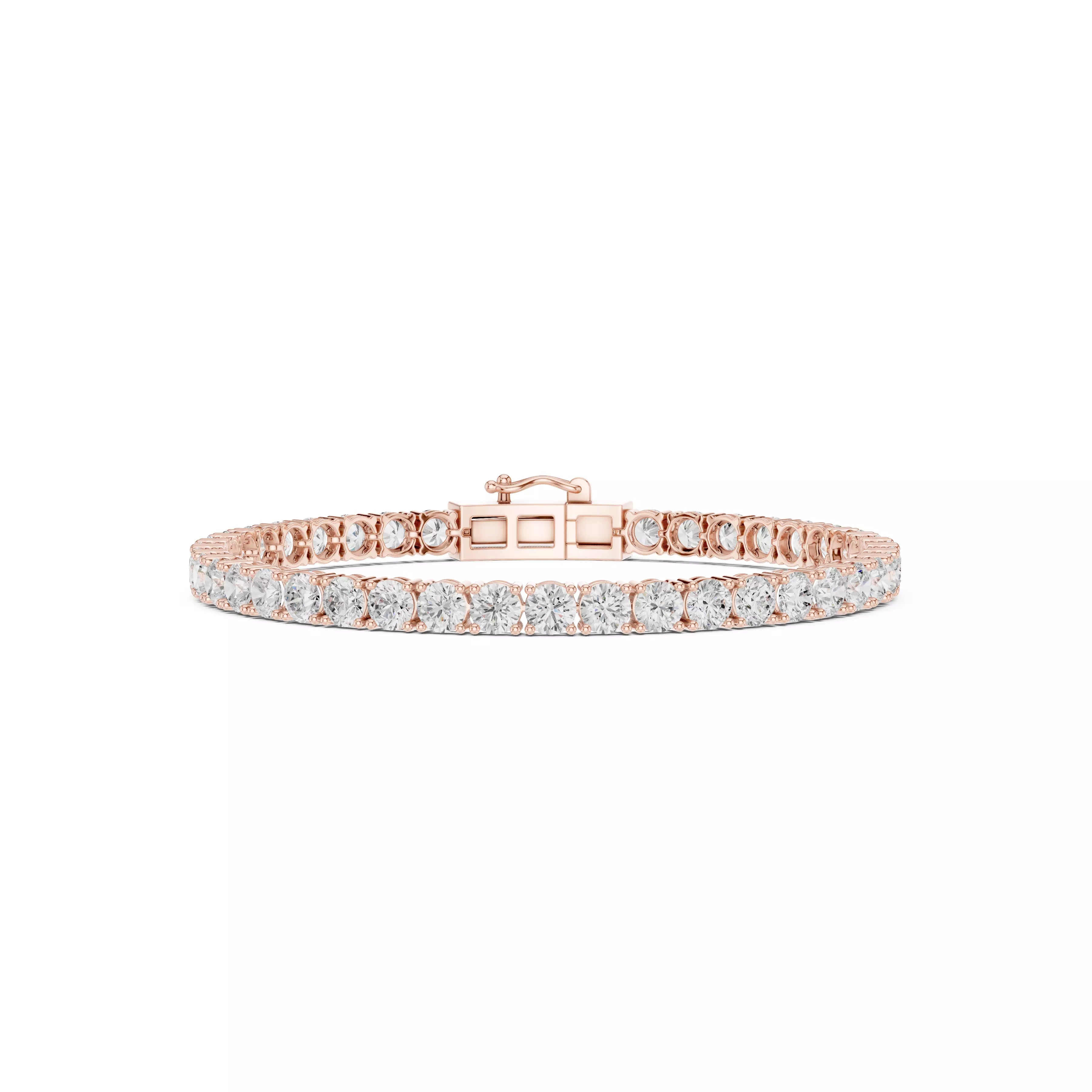 Classic Round Diamond Tennis Bracelet – 10.00ct