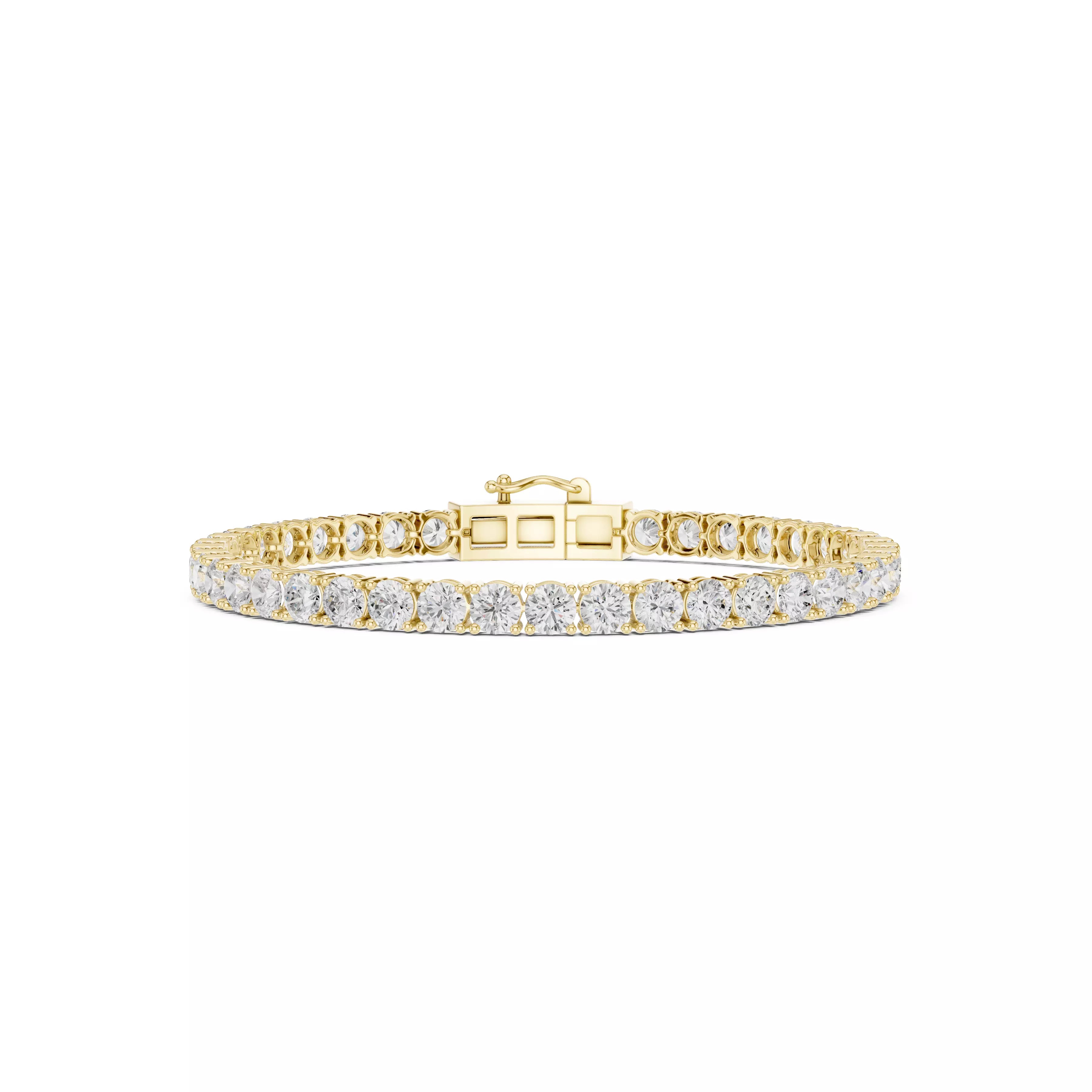 Classic Round Diamond Tennis Bracelet – 10.00ct
