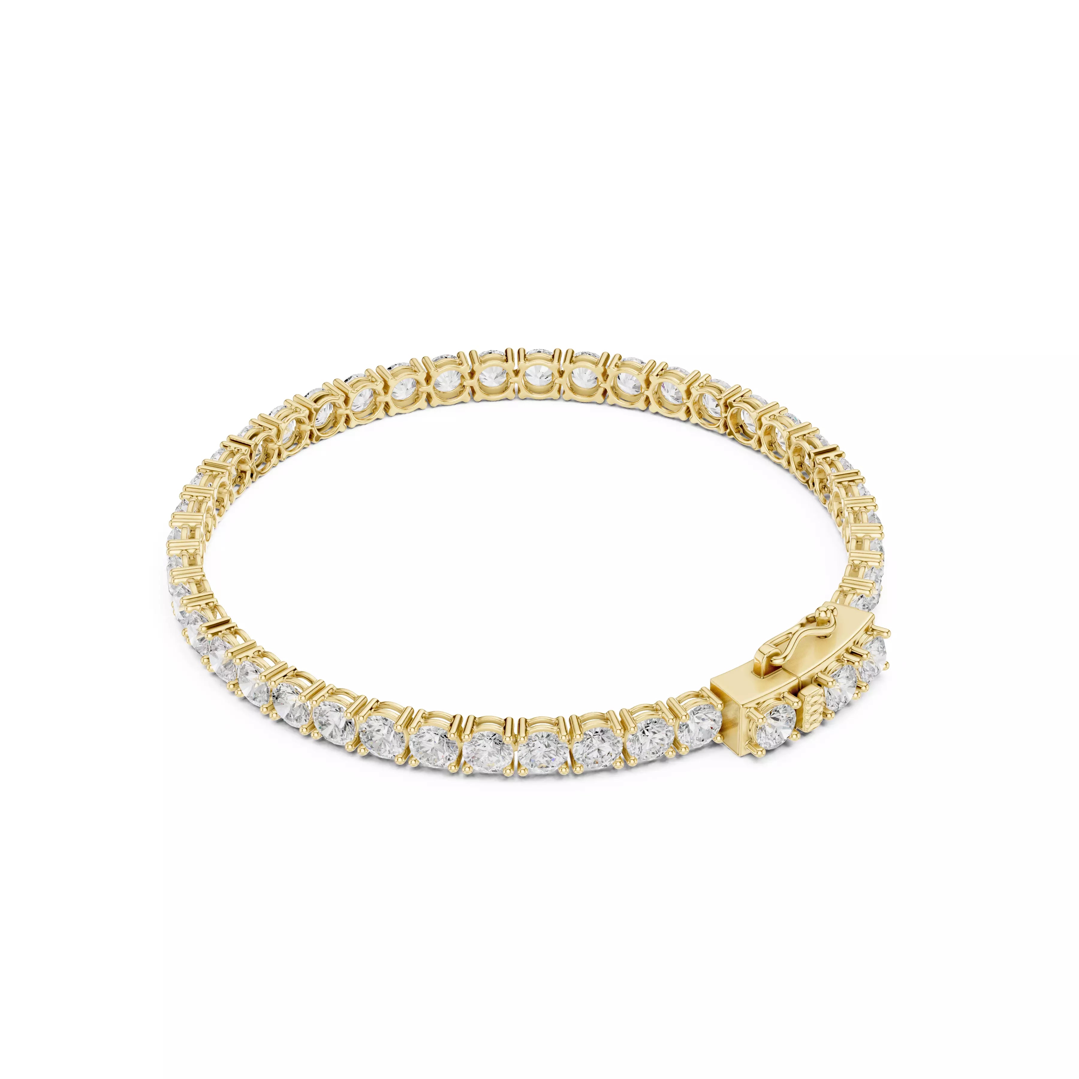 Classic Round Diamond Tennis Bracelet – 10.00ct