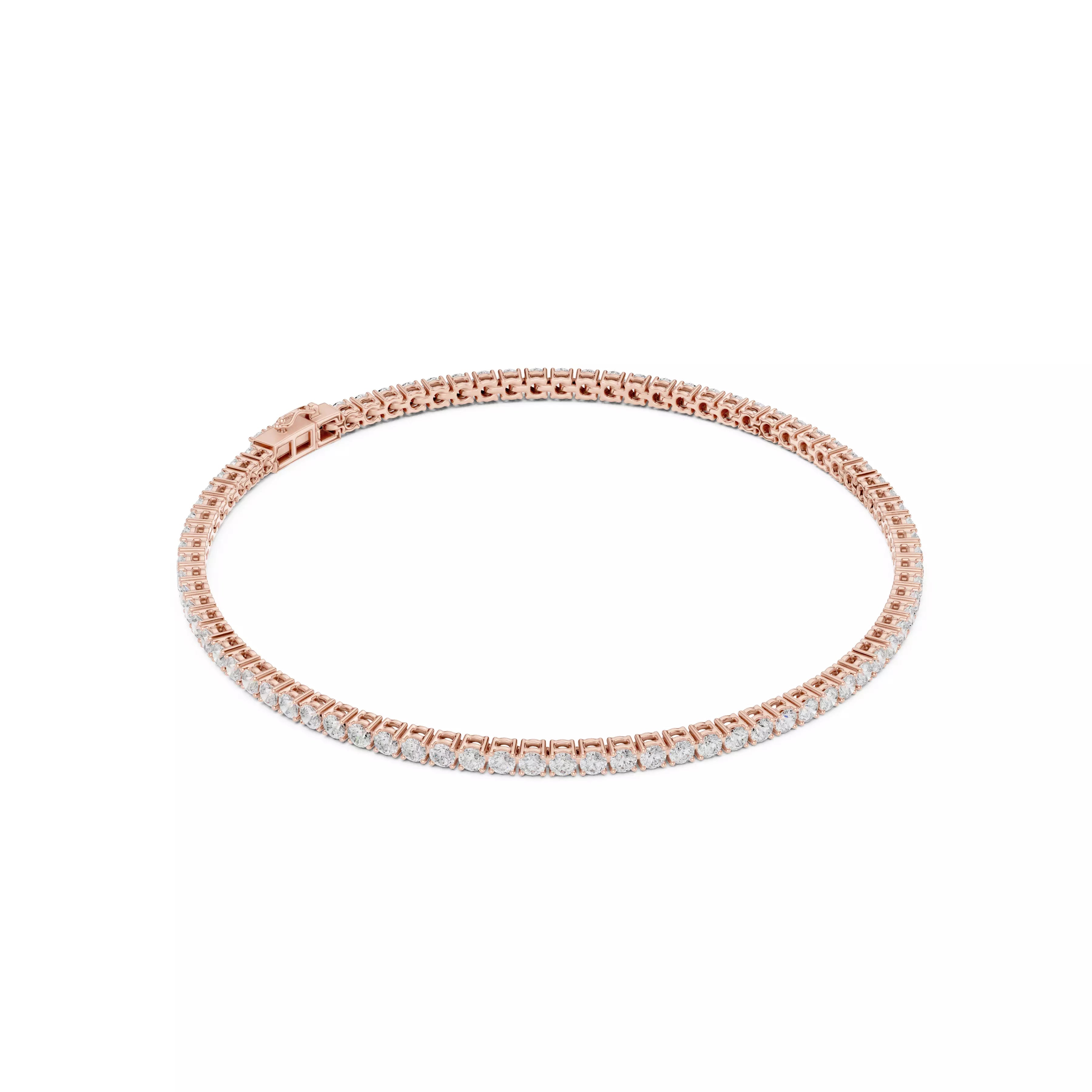 Classic Round Diamond Tennis Bracelet – 2.00ct
