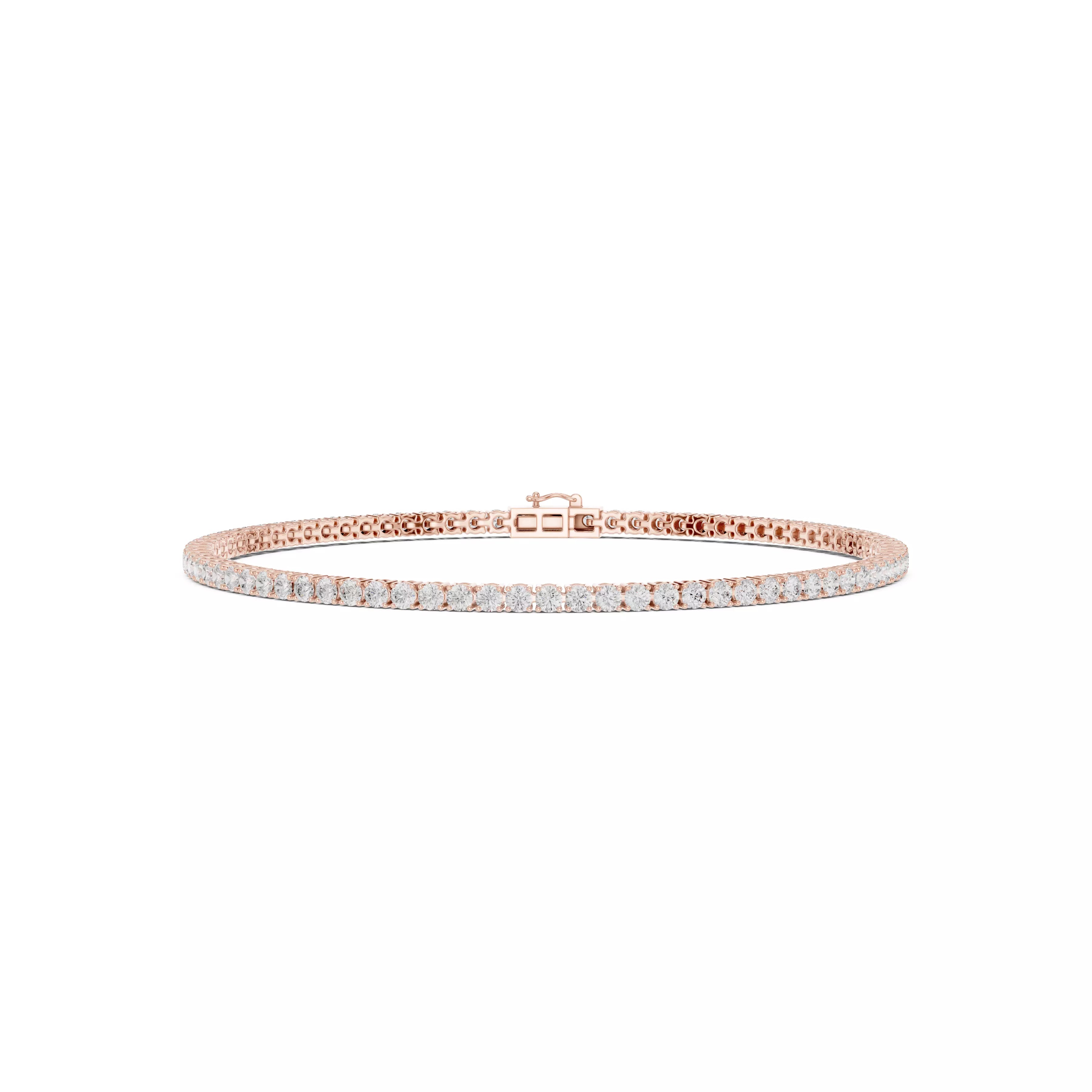 Classic Round Diamond Tennis Bracelet – 2.00ct
