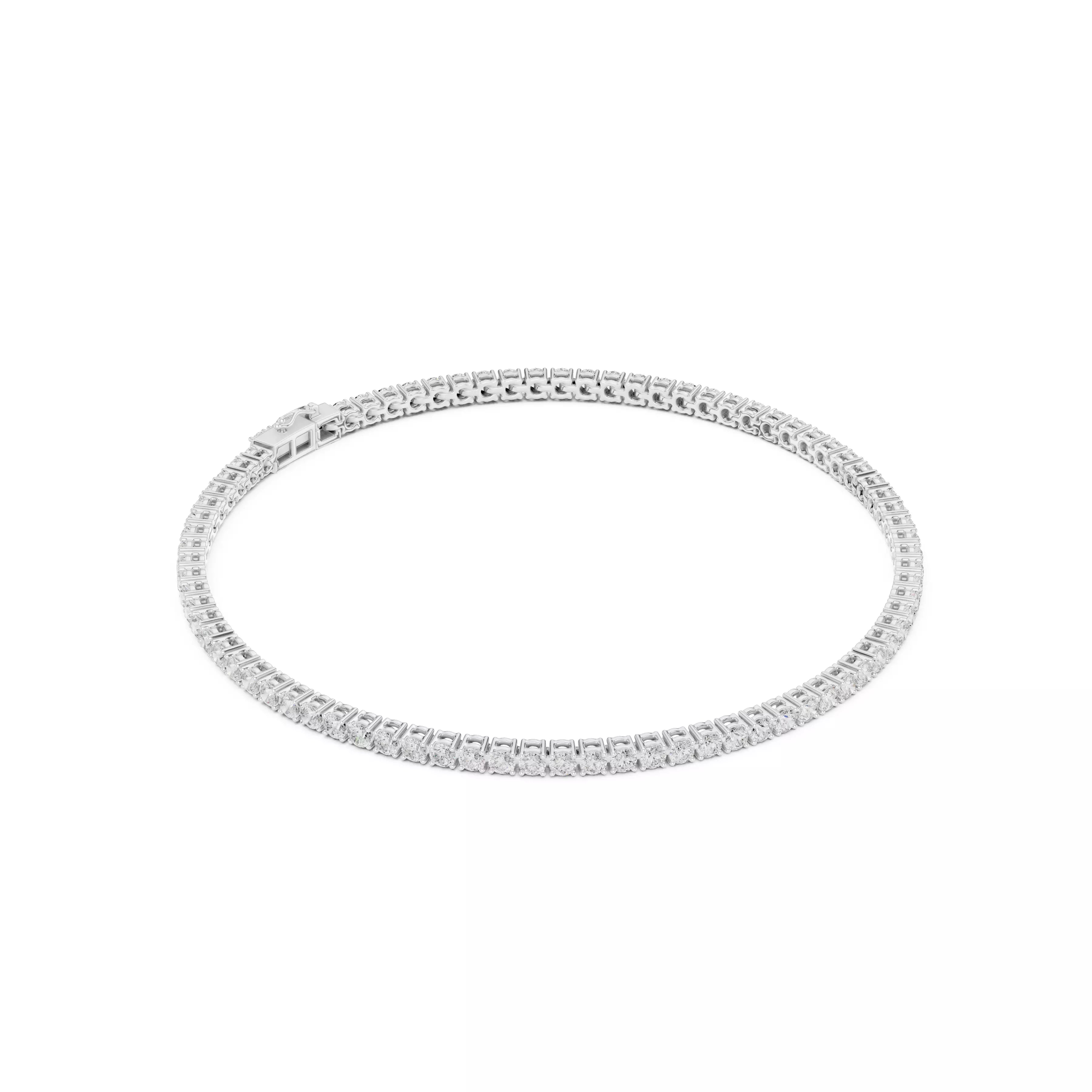 Classic Round Diamond Tennis Bracelet – 2.00ct