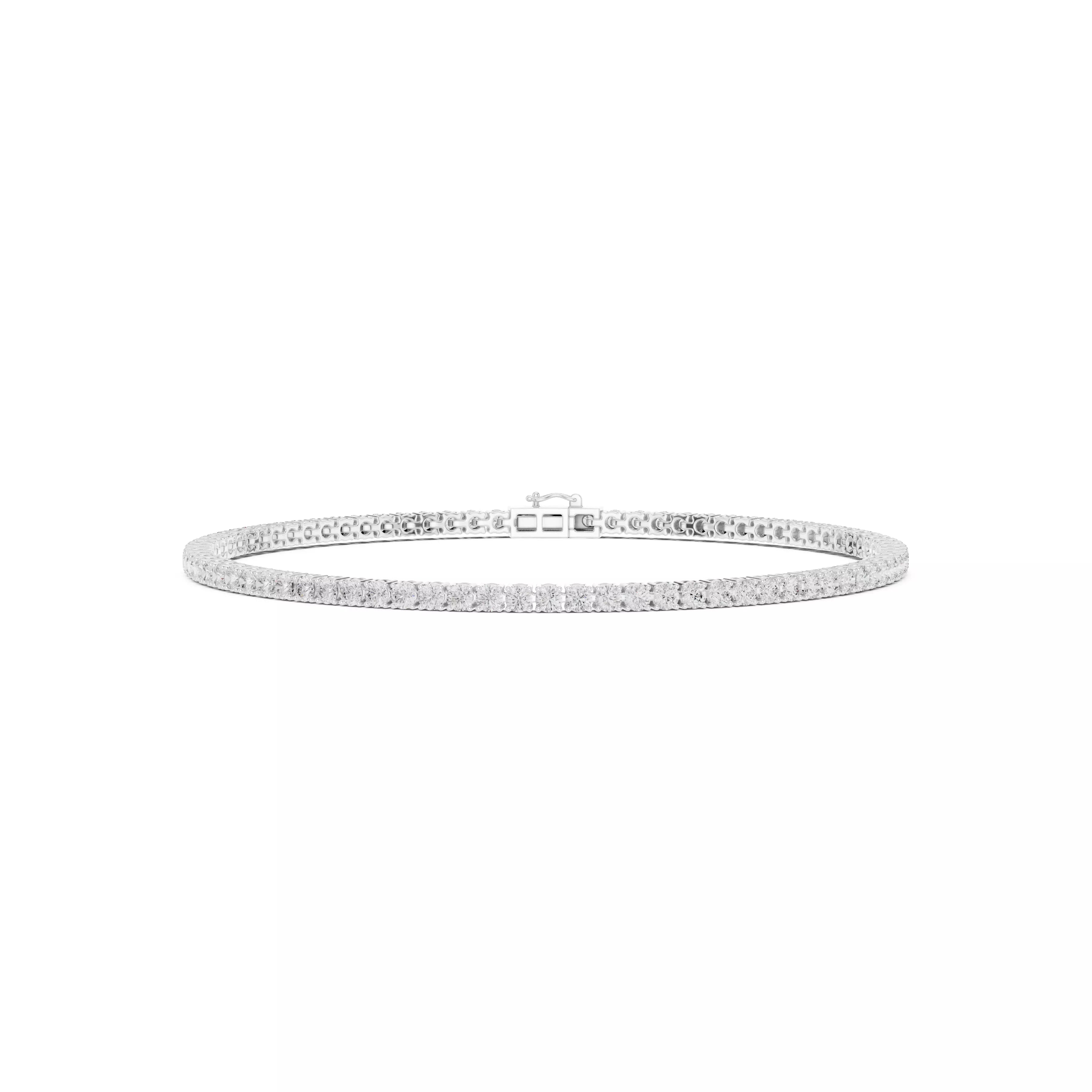 Classic Round Diamond Tennis Bracelet – 2.00ct