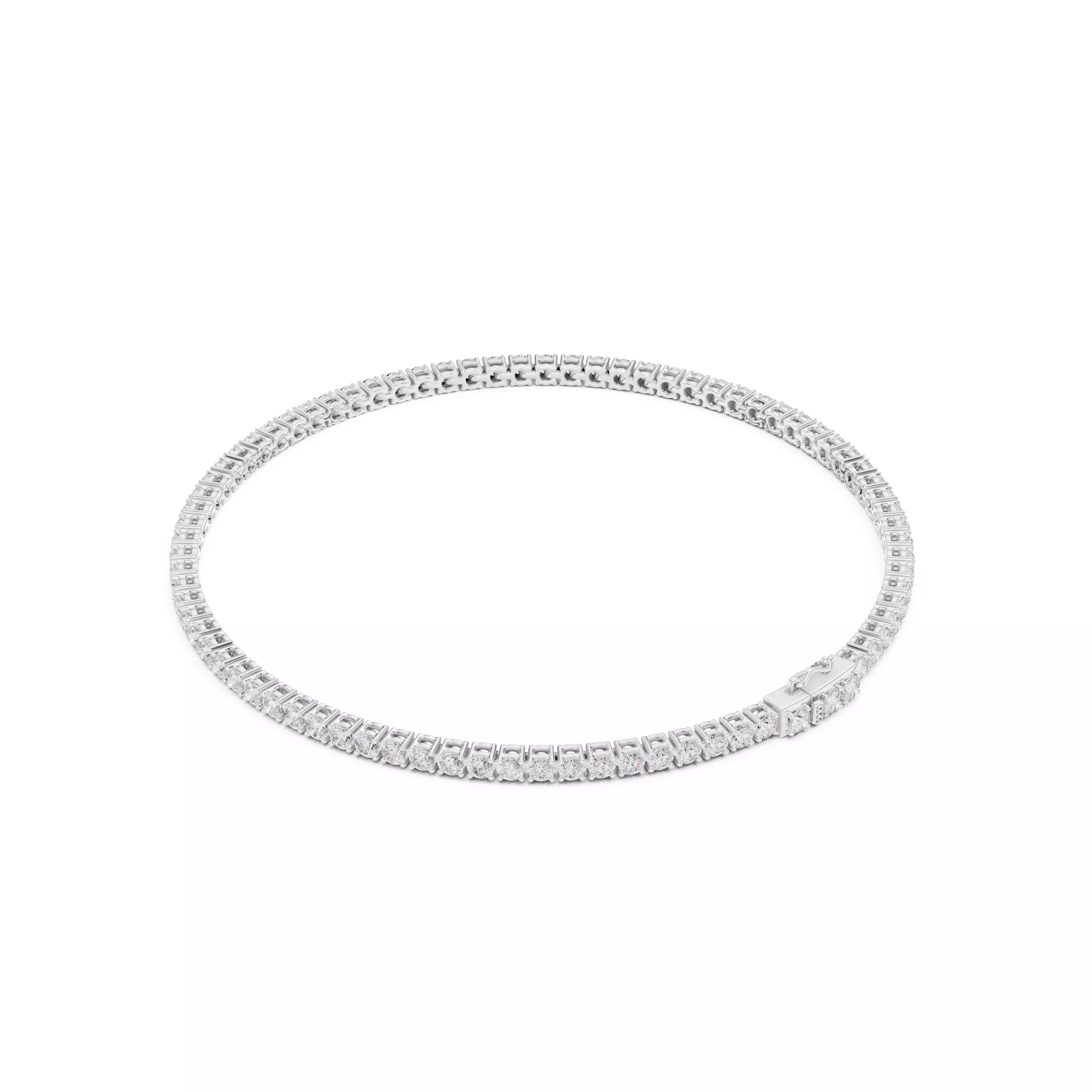 Classic Round Diamond Tennis Bracelet – 2.00ct