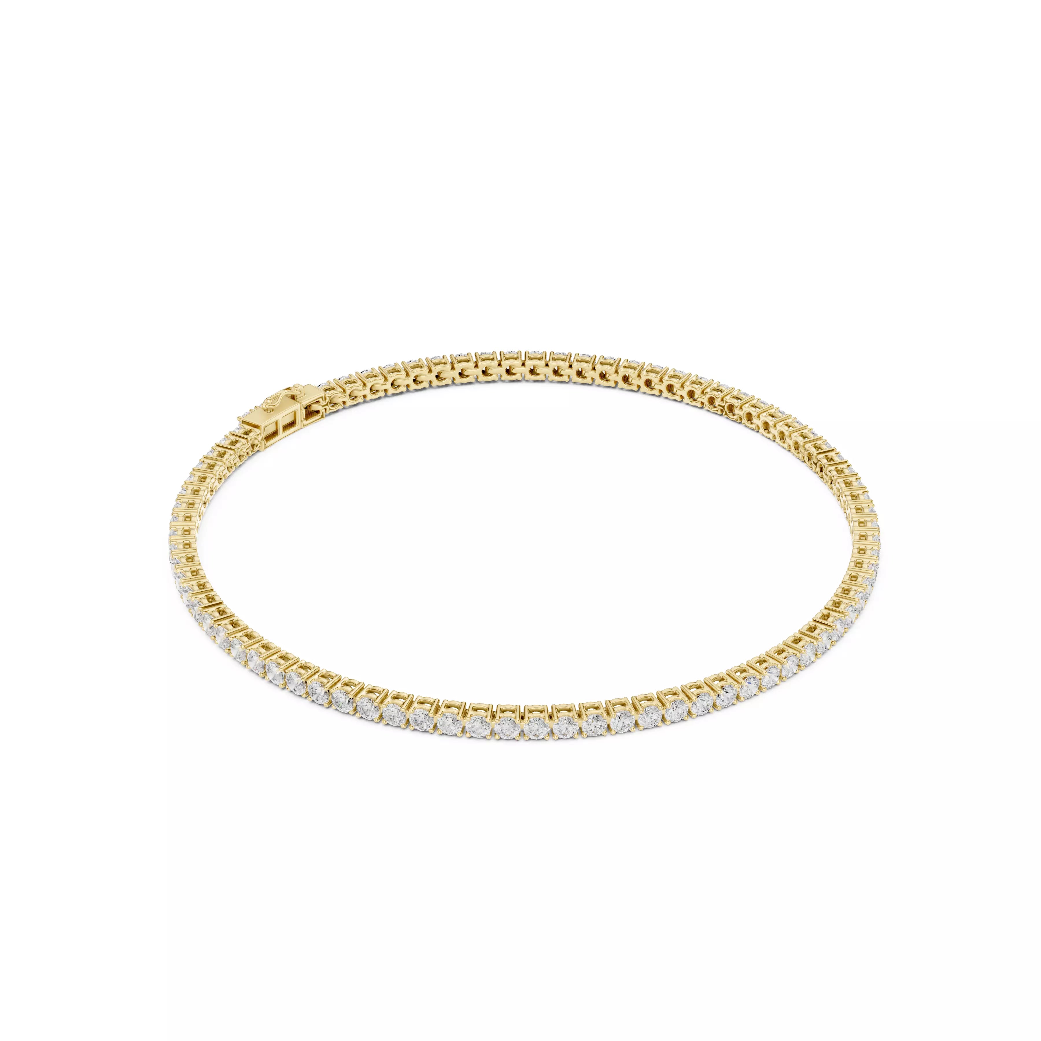 Classic Round Diamond Tennis Bracelet – 2.00ct