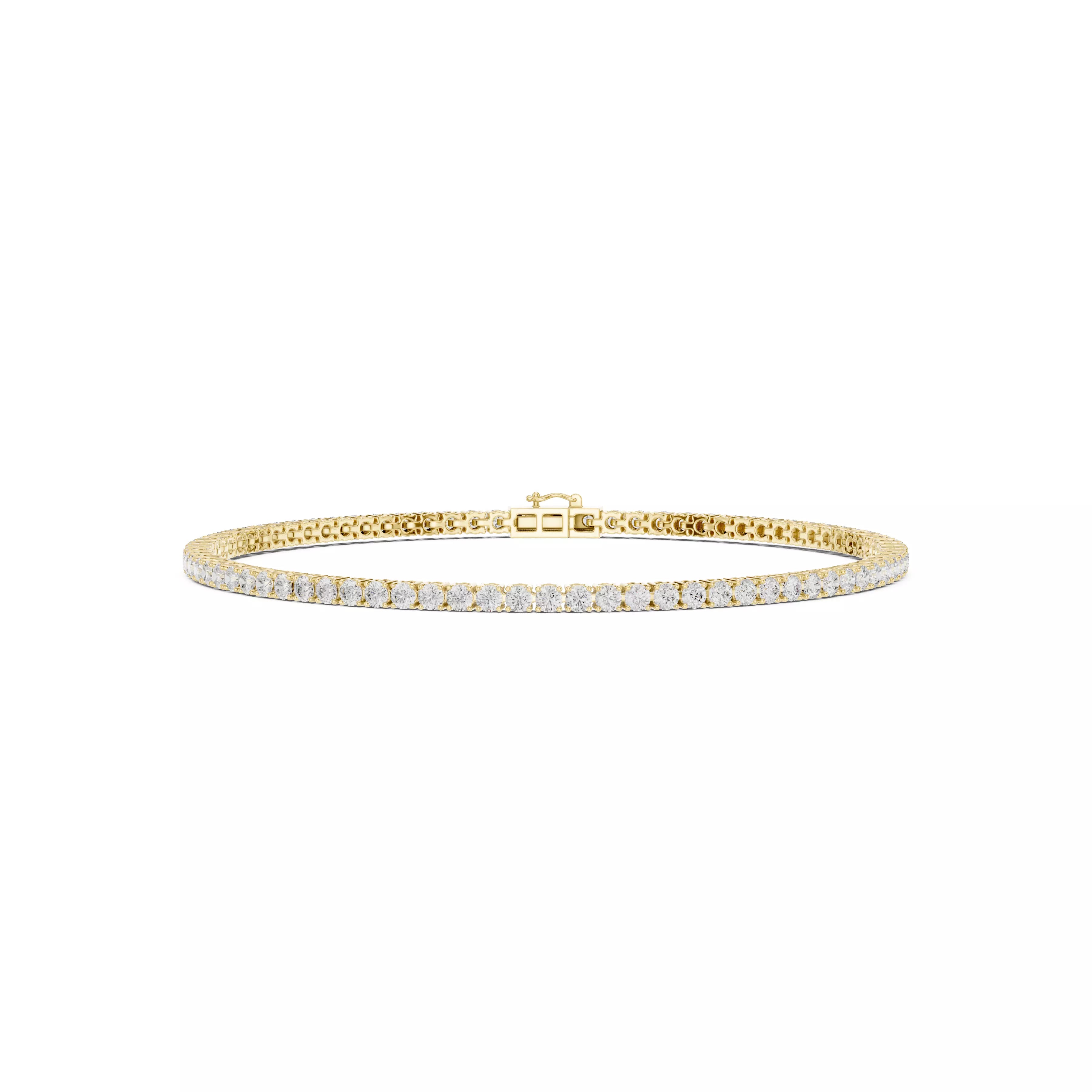 Classic Round Diamond Tennis Bracelet – 2.00ct