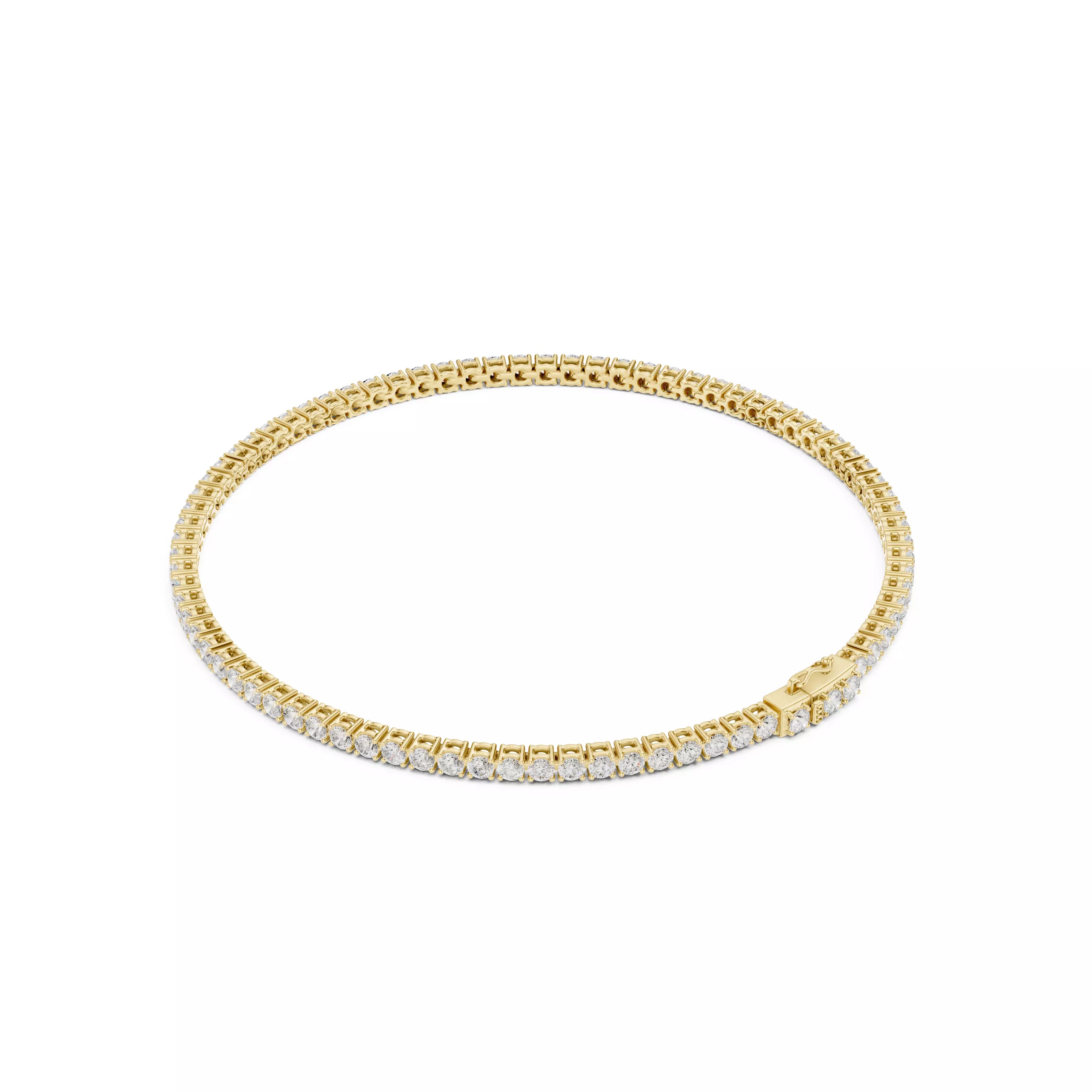 Classic Round Diamond Tennis Bracelet – 2.00ct