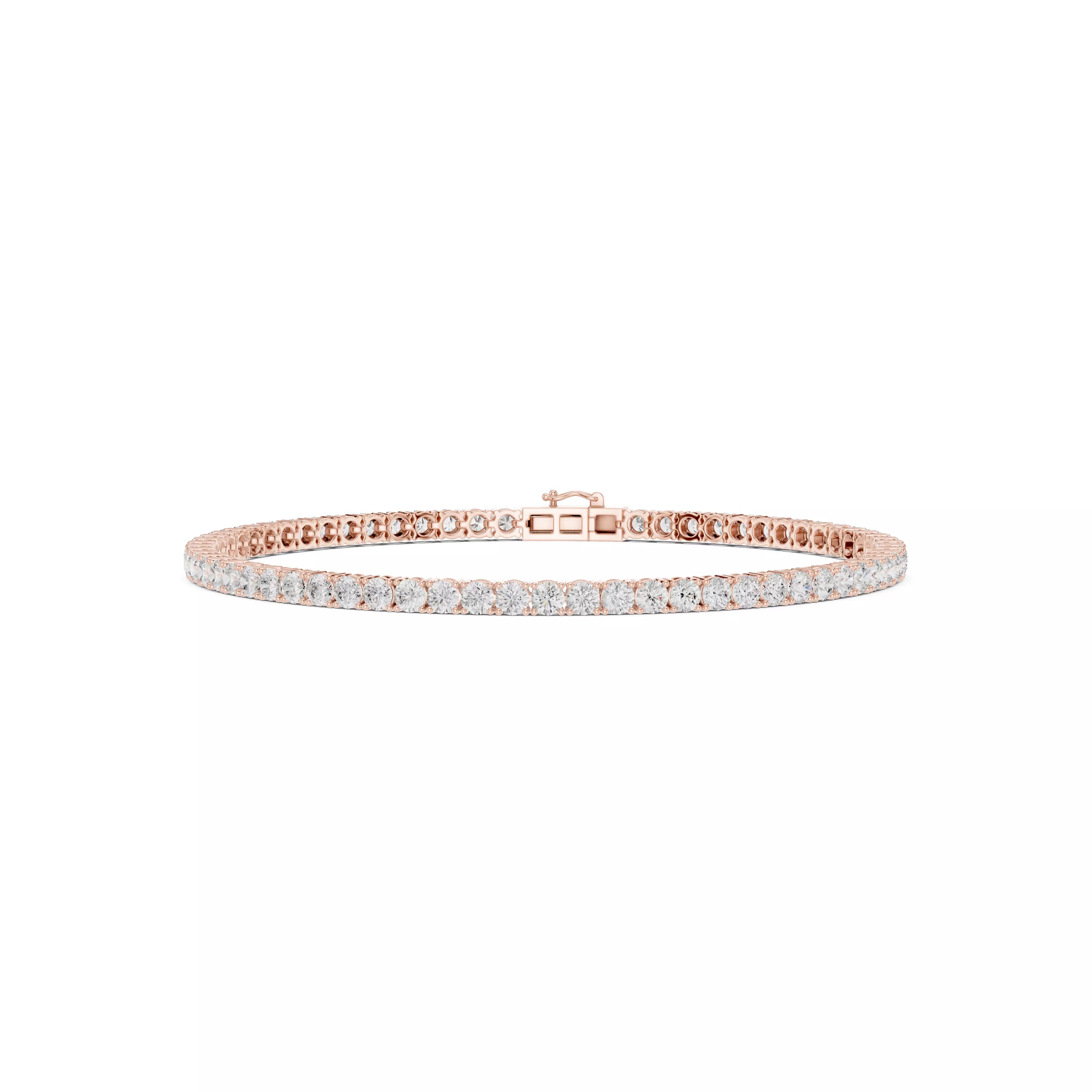 Classic Round Diamond Tennis Bracelet – 4.00ct