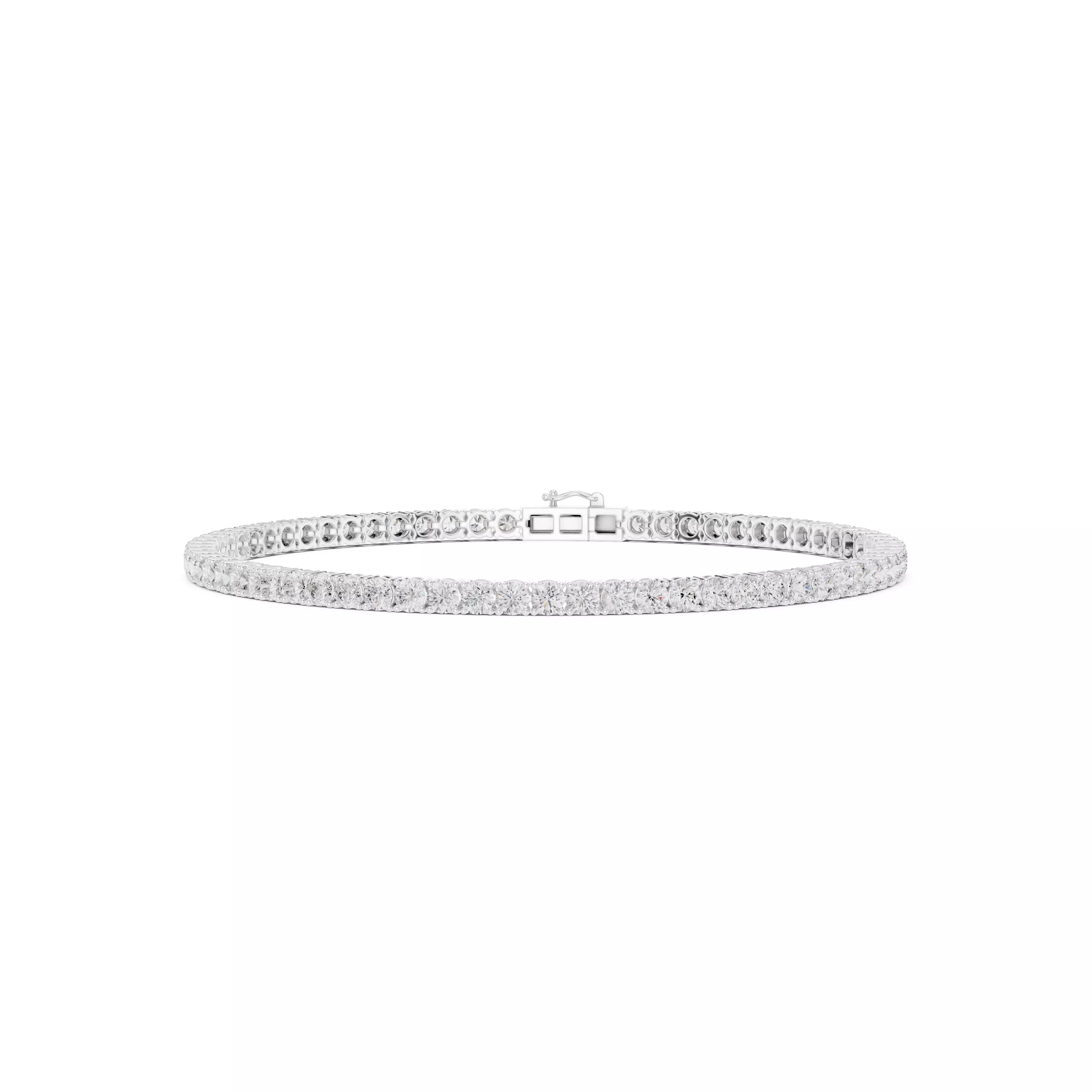 Classic Round Diamond Tennis Bracelet – 4.00ct