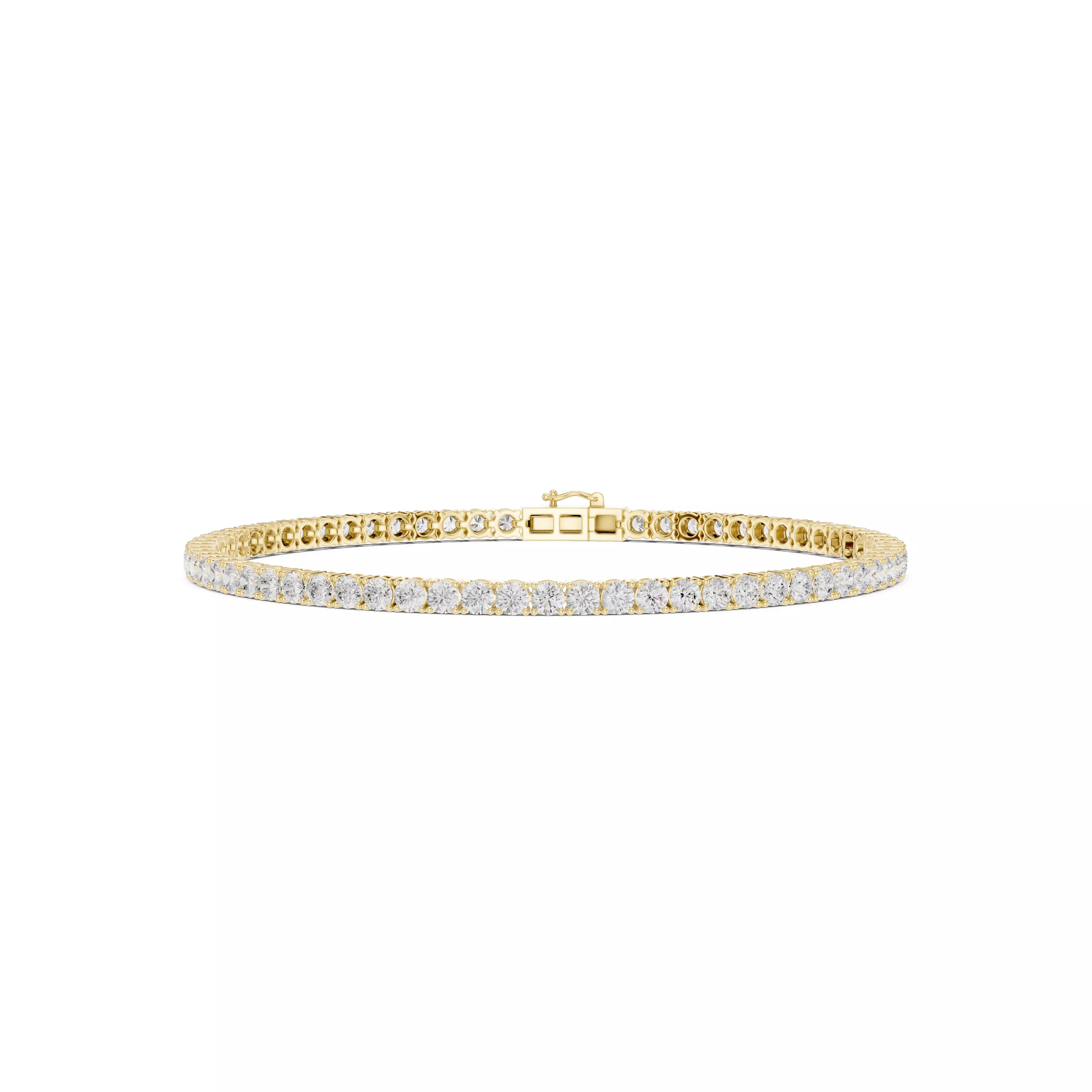 Classic Round Diamond Tennis Bracelet – 4.00ct