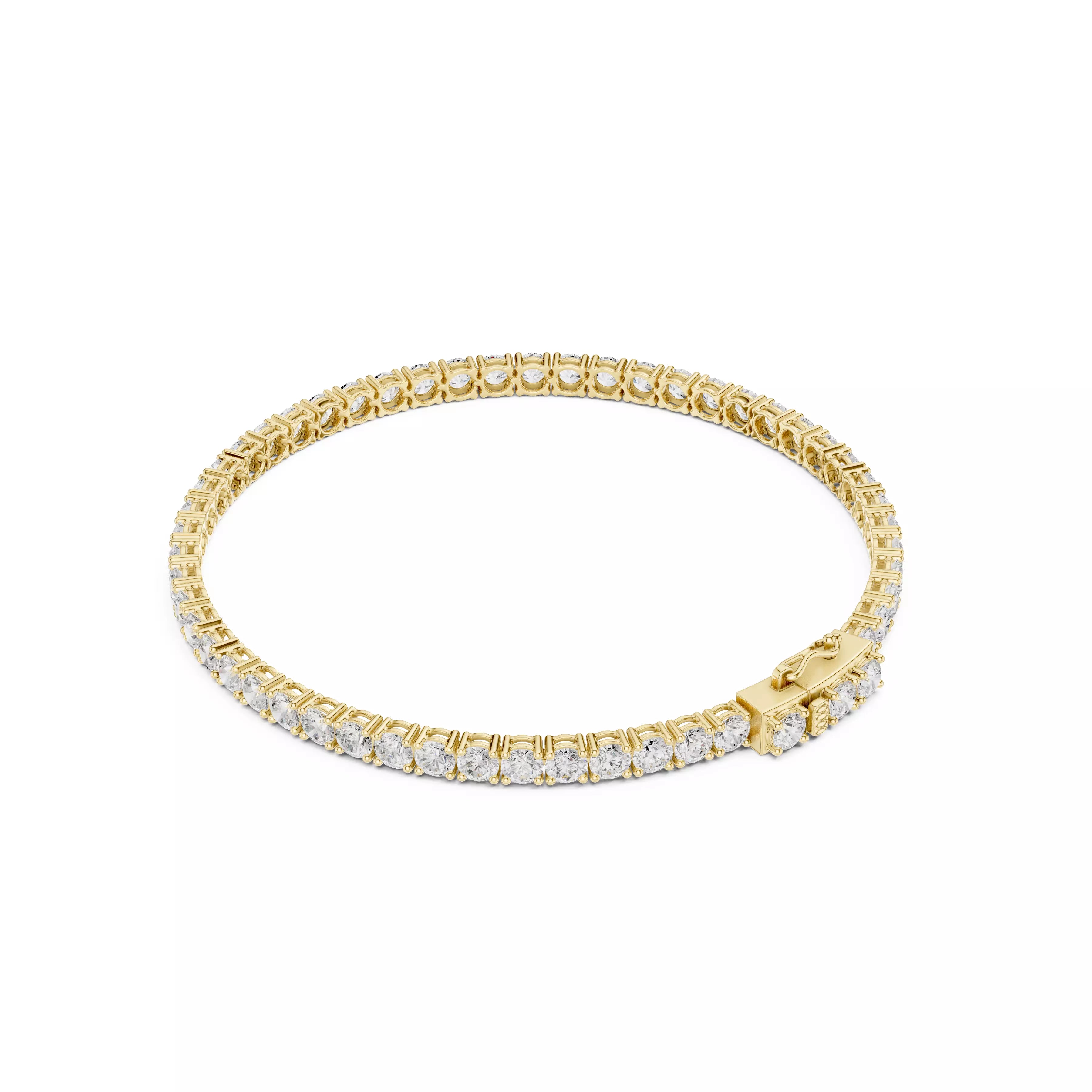 Classic Round Diamond Tennis Bracelet – 6.00ct