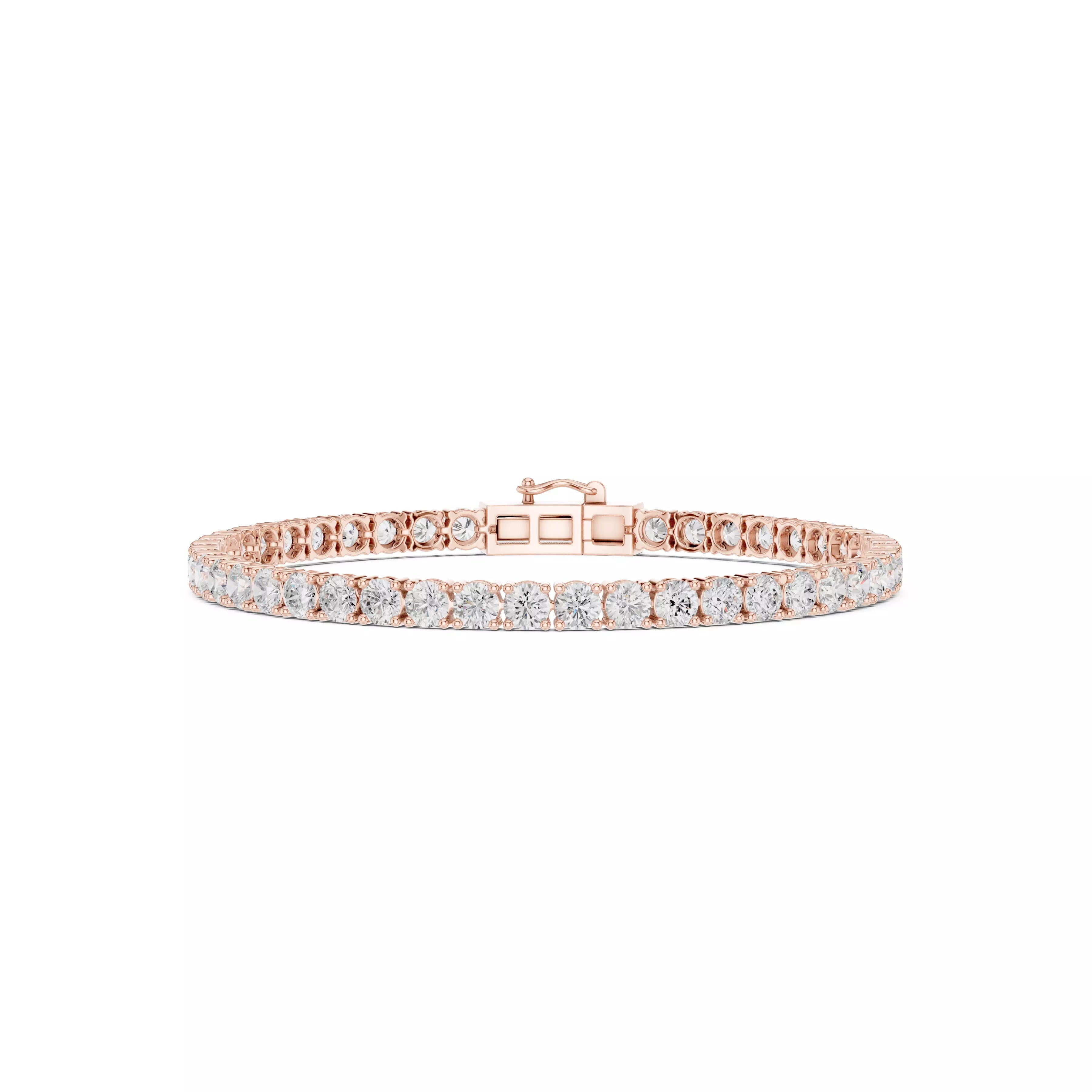 Classic Round Diamond Tennis Bracelet – 8.00ct