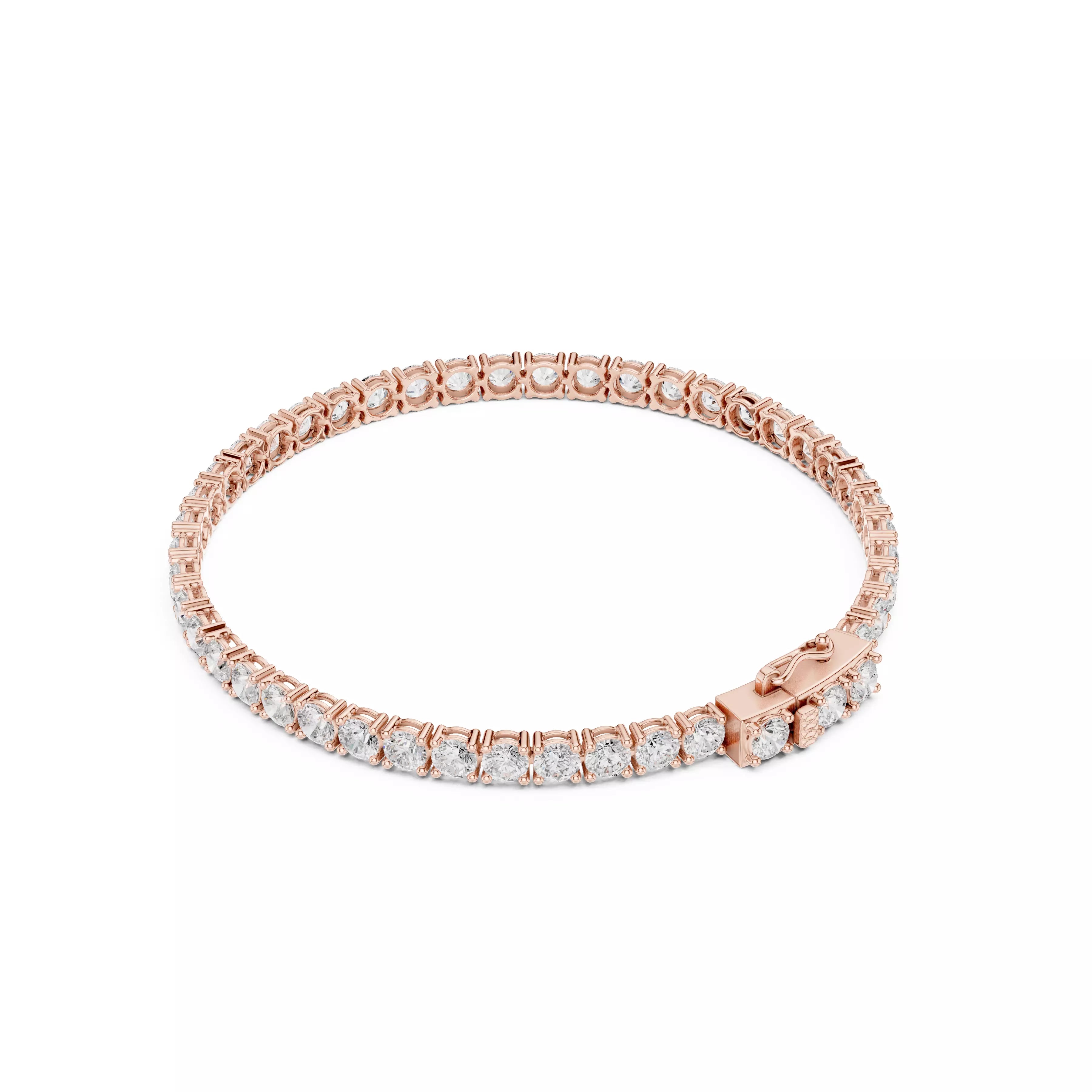 Classic Round Diamond Tennis Bracelet – 8.00ct