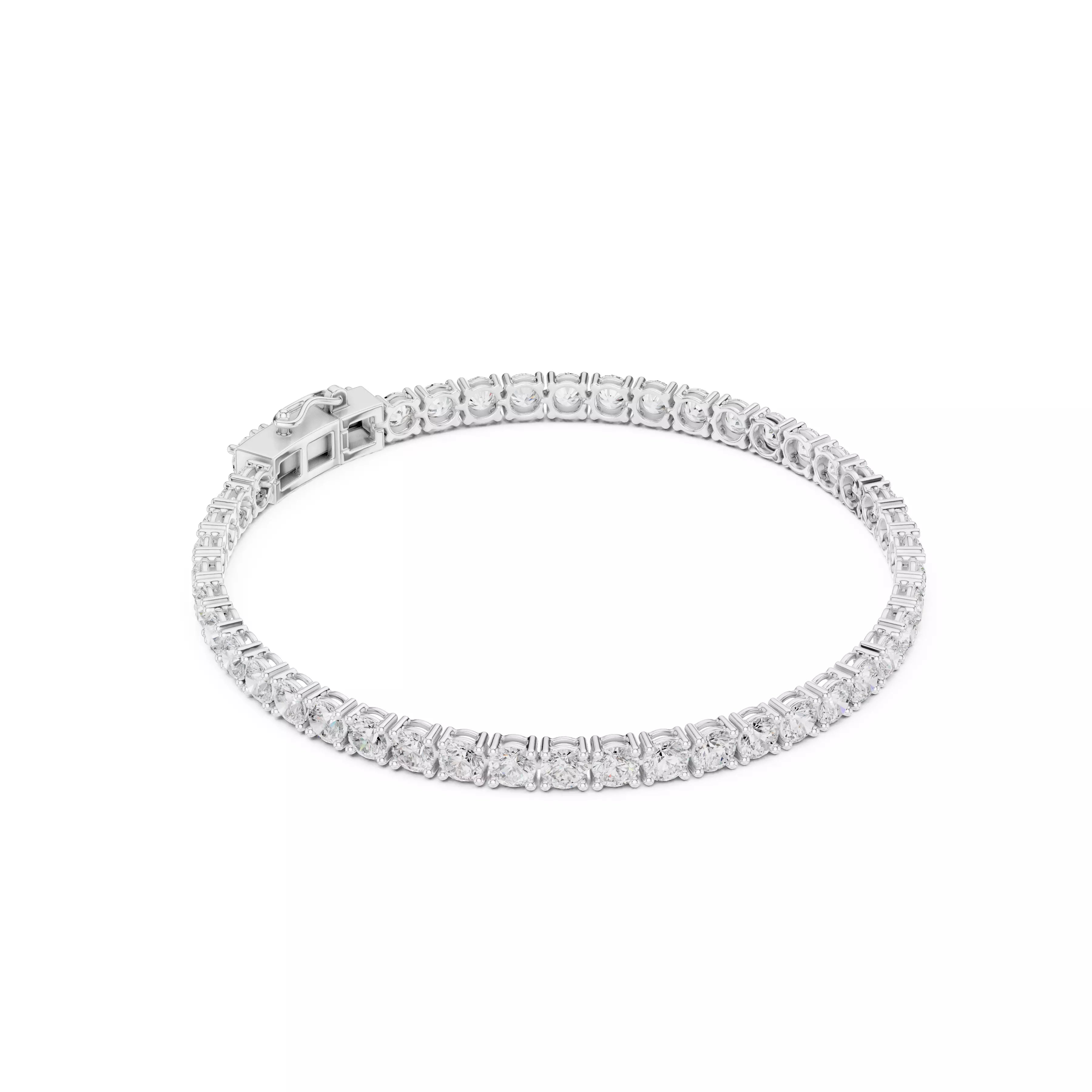 Classic Round Diamond Tennis Bracelet – 8.00ct
