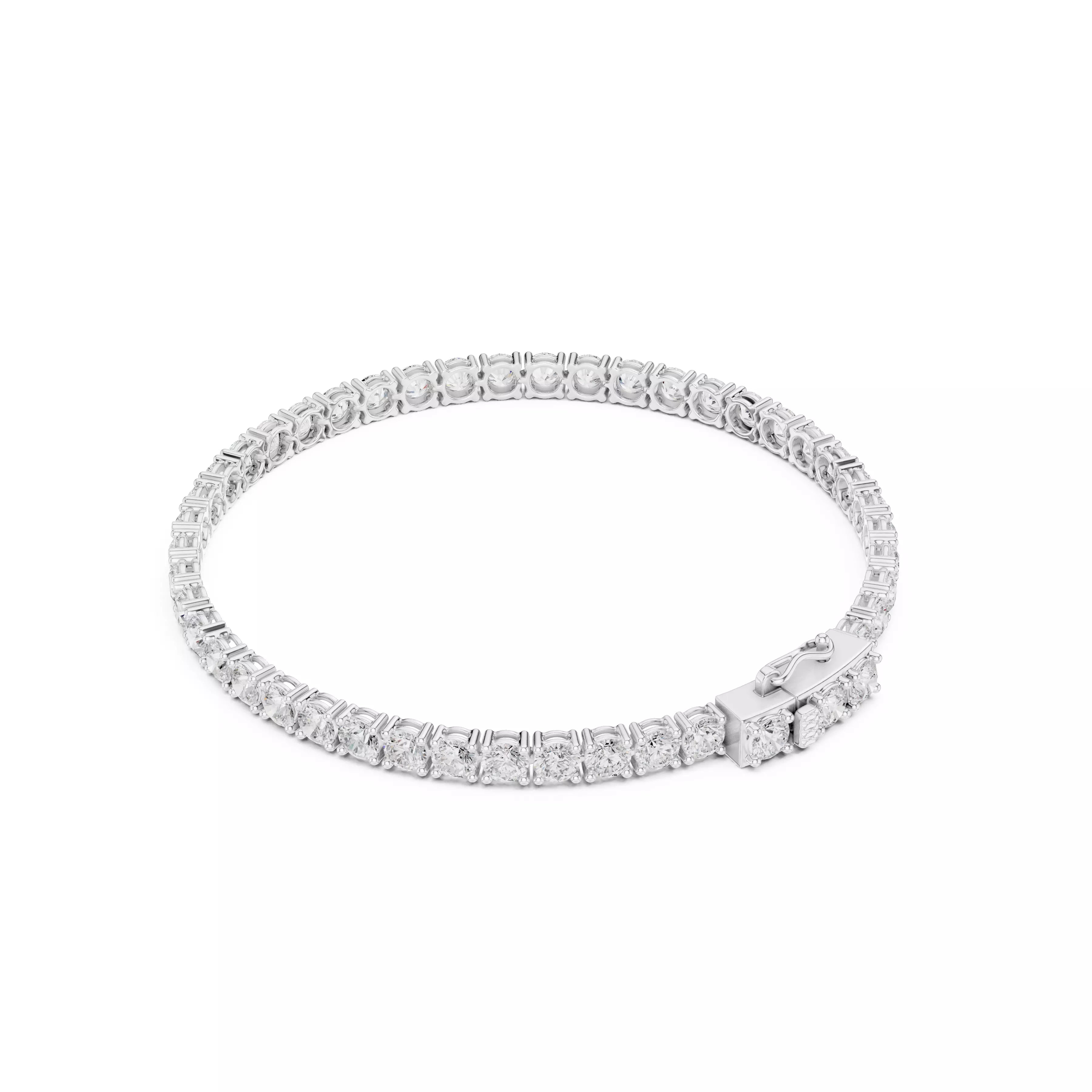 Classic Round Diamond Tennis Bracelet – 8.00ct
