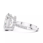 Double Halo Pavé - Oval