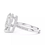 Double Halo Pavé - Pear