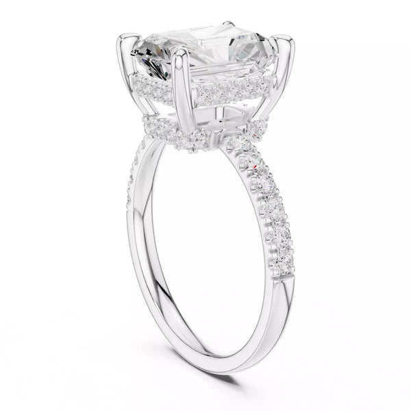 Double Halo Pavé - Radiant