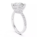 Double Halo Pavé - Round