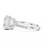 Double Halo Pavé - Round