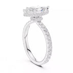 Double Pavé Radiance - Marquise