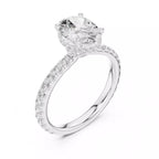 Double Pavé Radiance - Oval