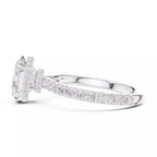 Double Pavé Radiance - Oval