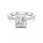 Double Pavé Radiance - Princess