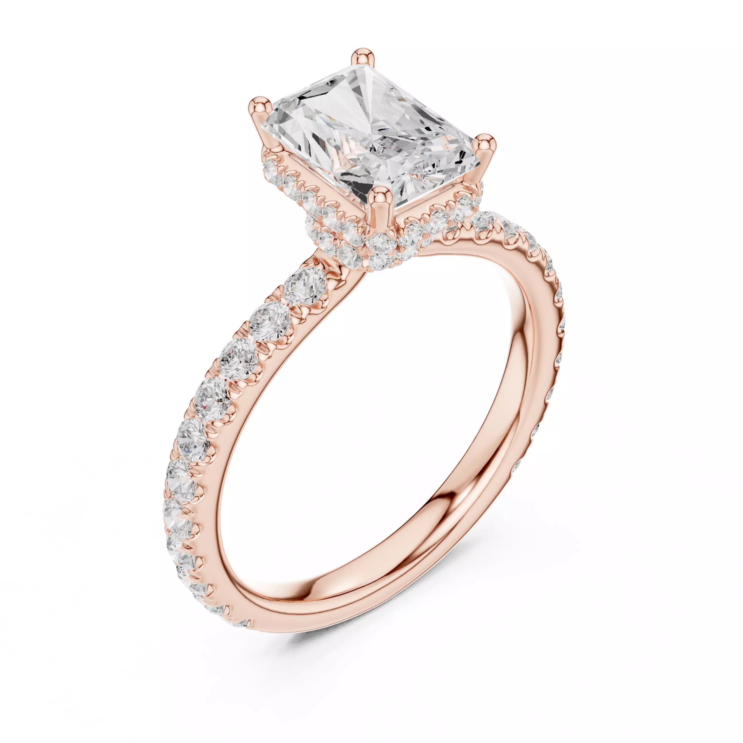 Double Pavé Radiance - Radiant