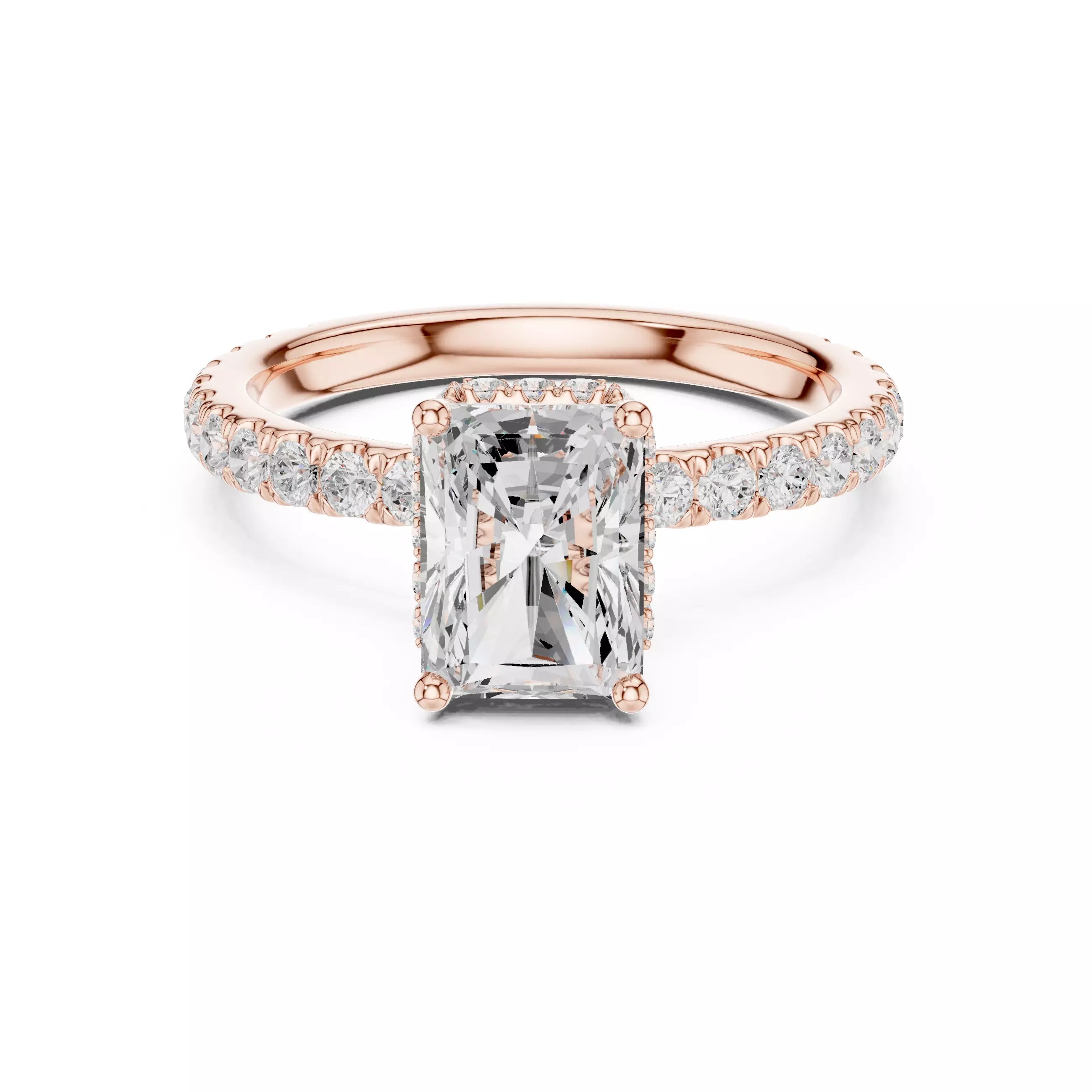 Double Pavé Radiance - Radiant