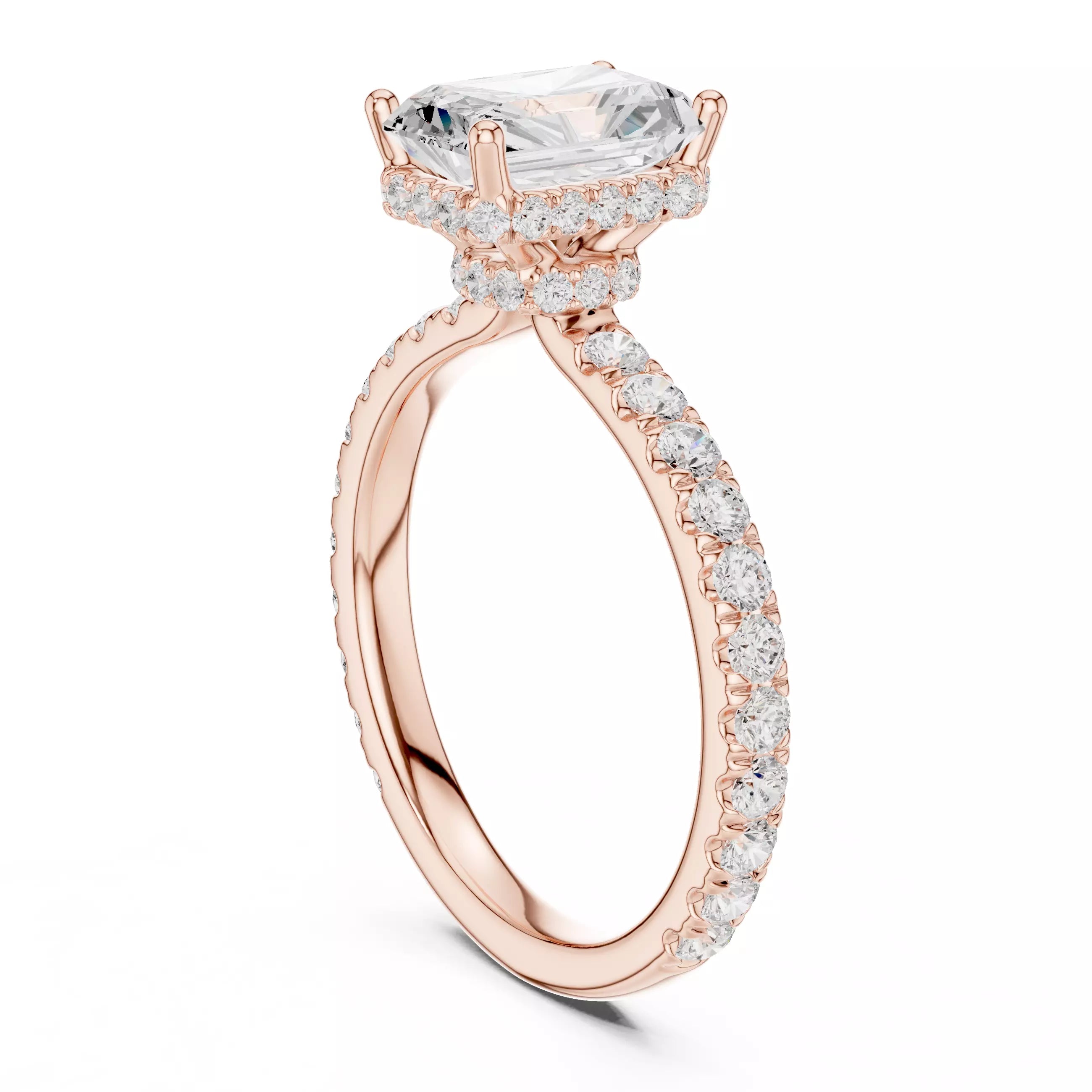 Double Pavé Radiance - Radiant