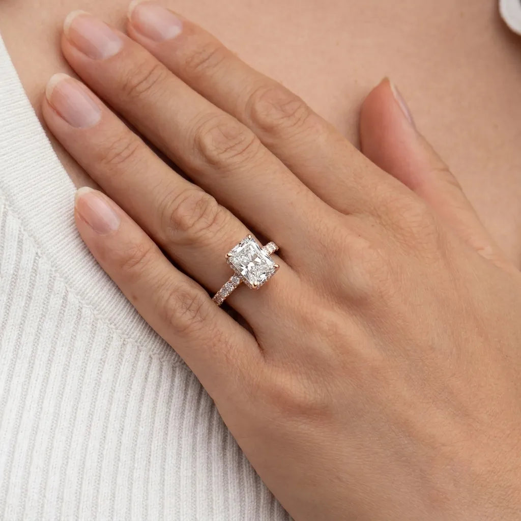 Double Pavé Radiance - Radiant