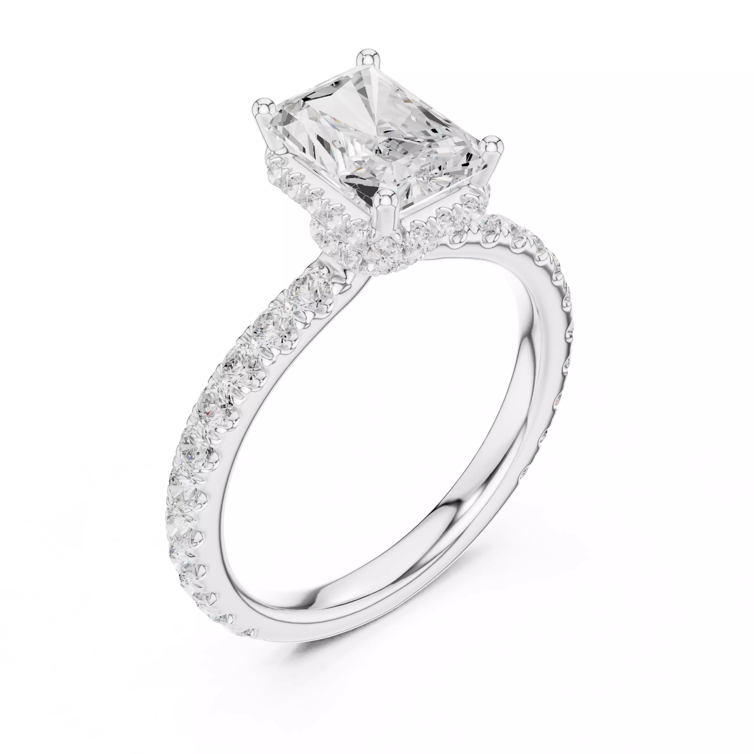 Double Pavé Radiance - Radiant