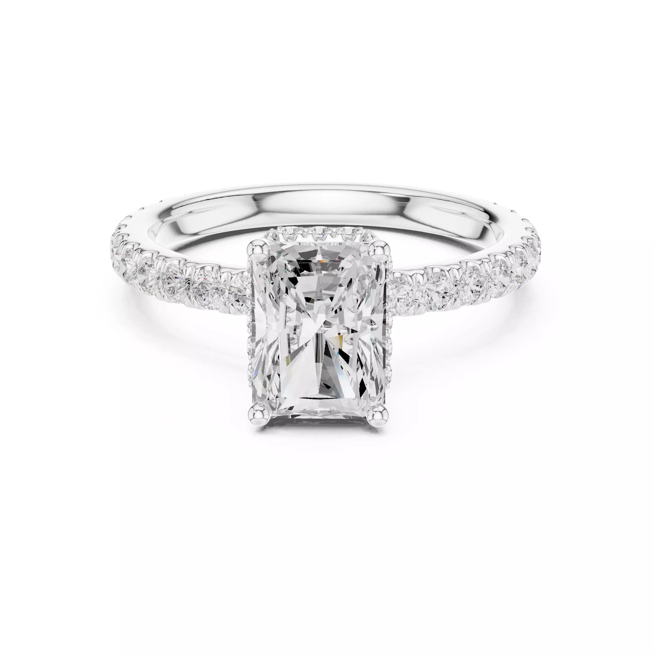 Double Pavé Radiance - Radiant