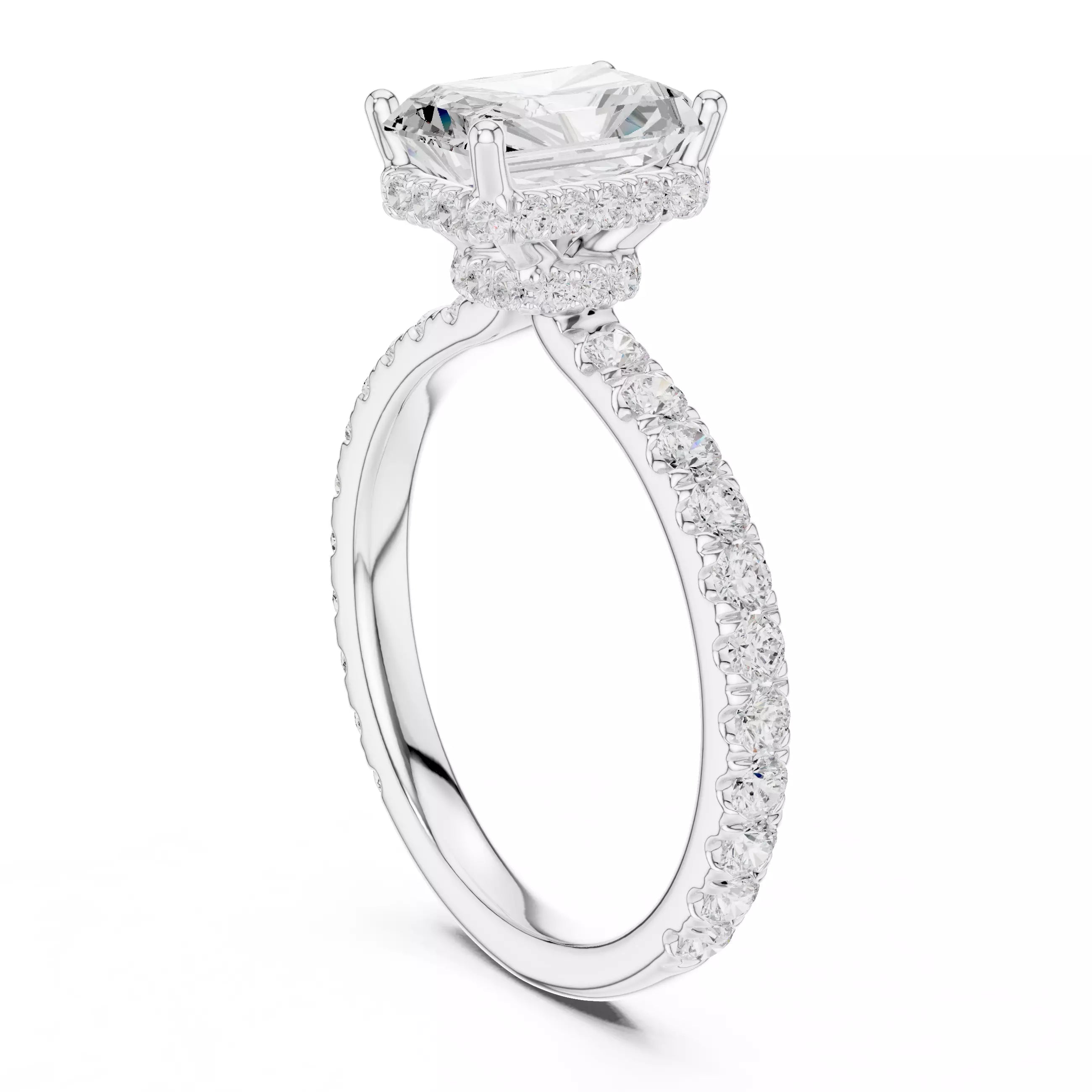 Double Pavé Radiance - Radiant