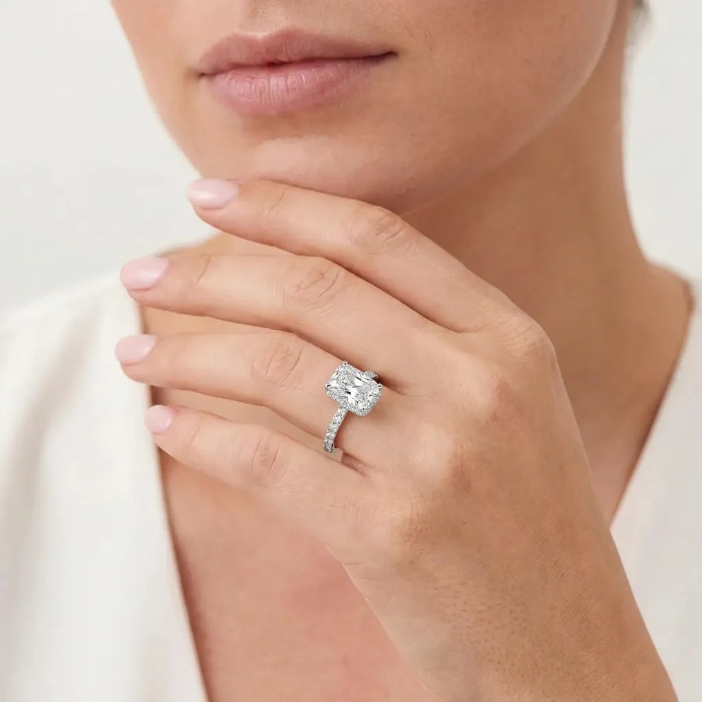 Double Pavé Radiance - Radiant