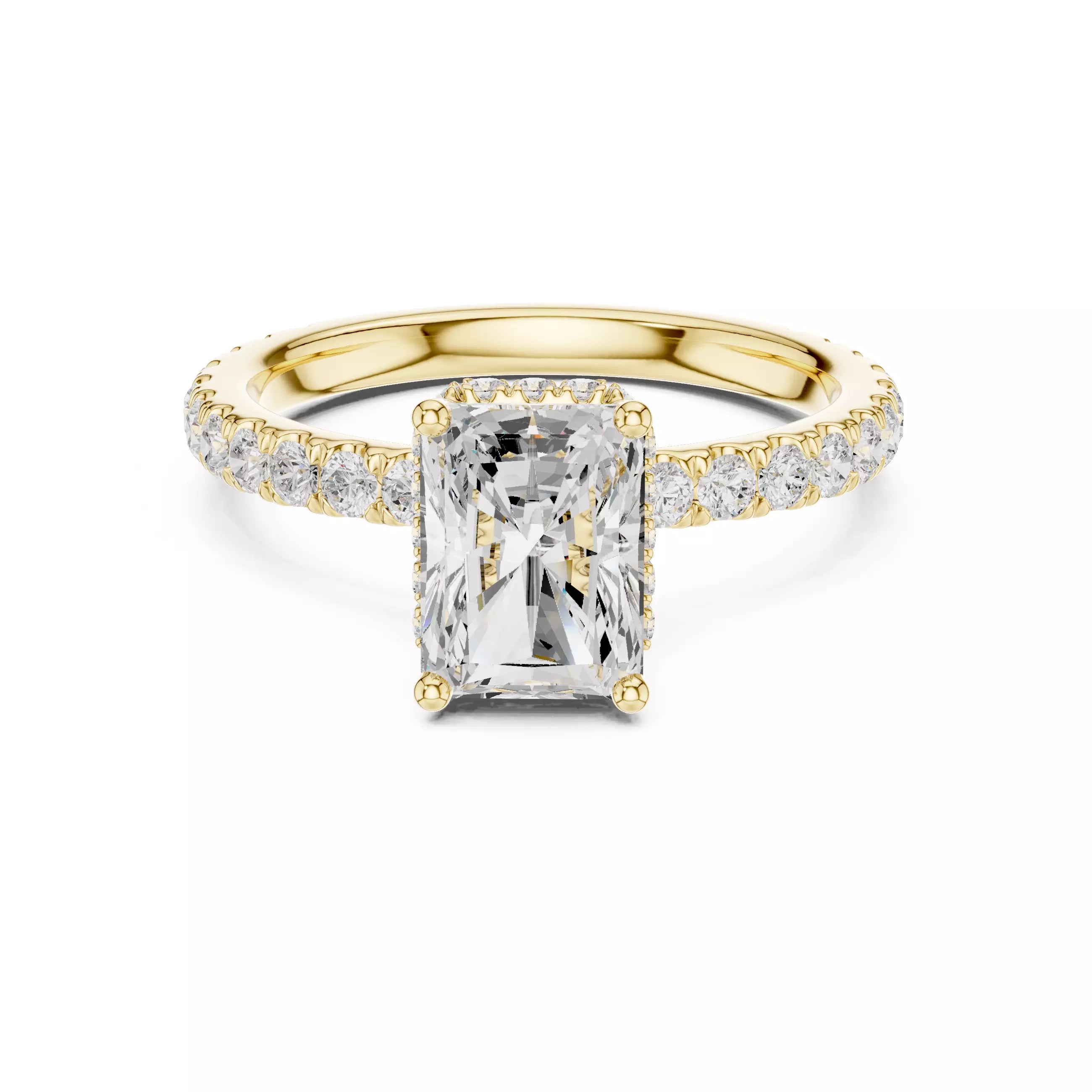 Double Pavé Radiance - Radiant