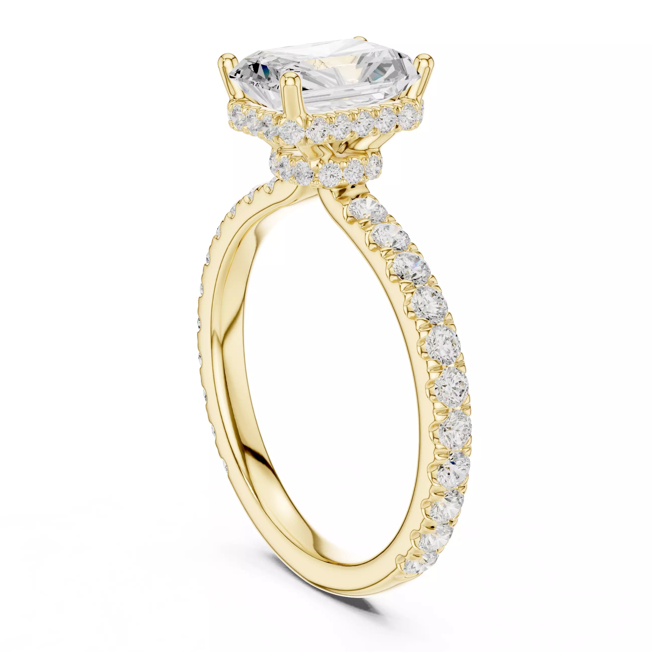 Double Pavé Radiance - Radiant