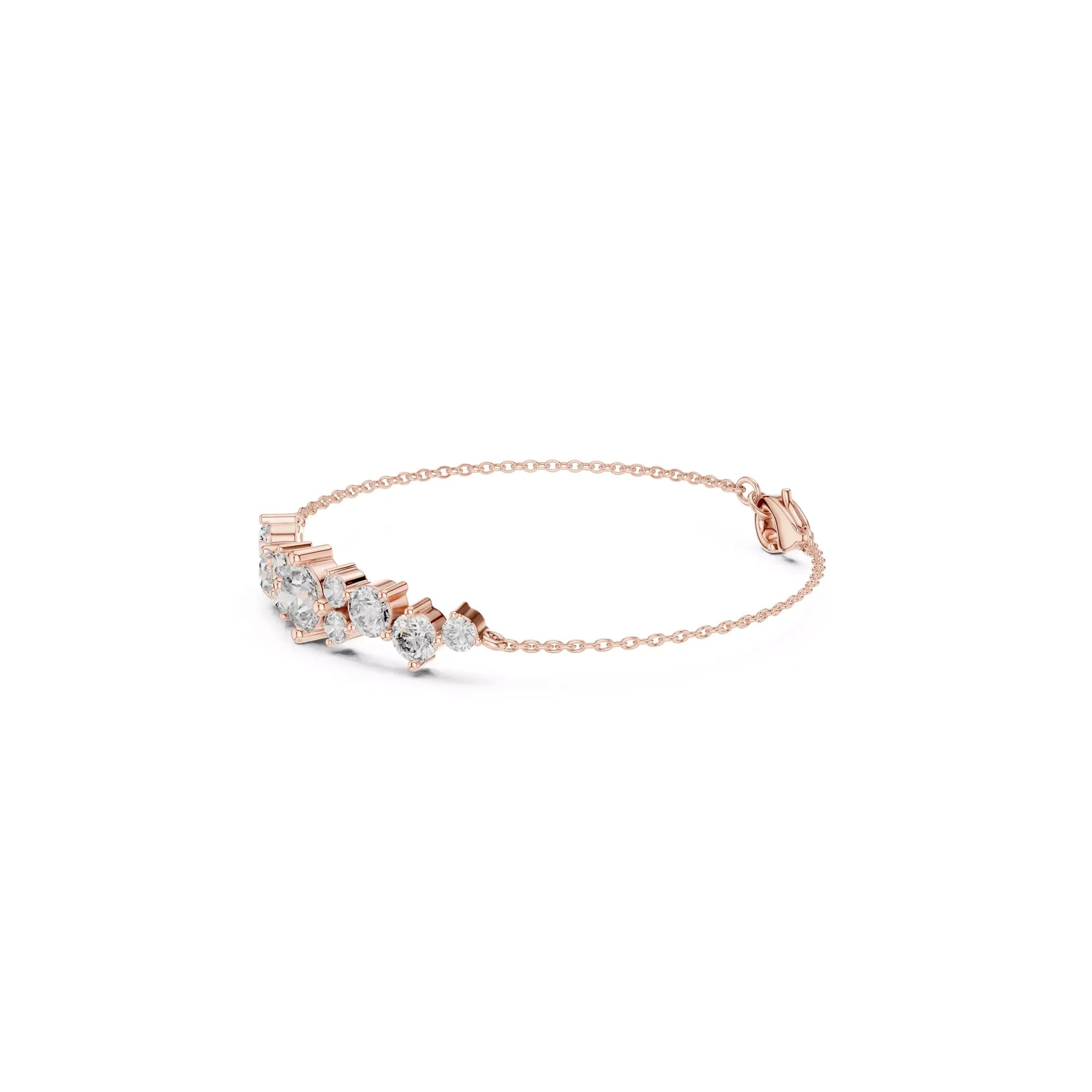 Elara Diamond Chain Bracelet