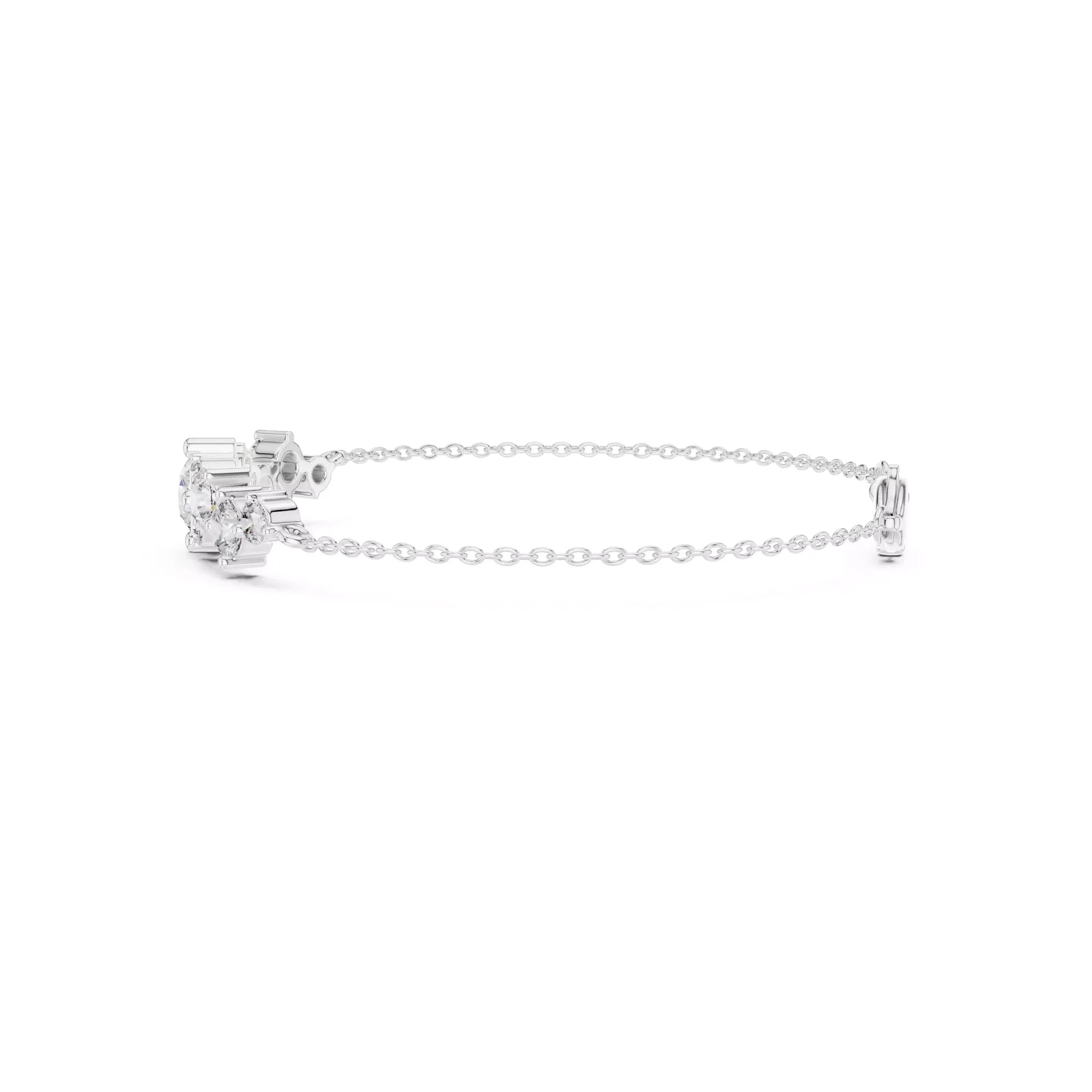 Elara Diamond Chain Bracelet