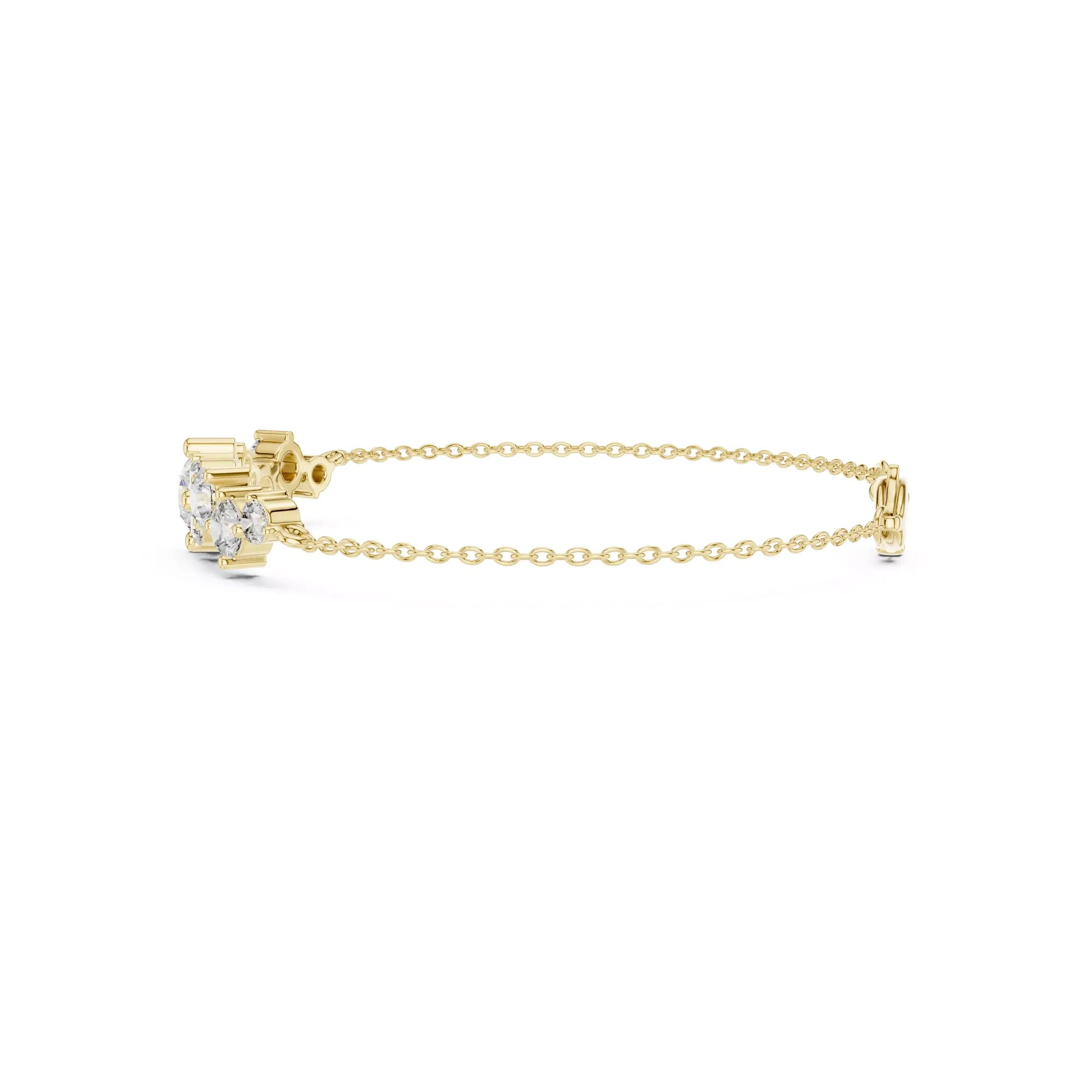 Elara Diamond Chain Bracelet