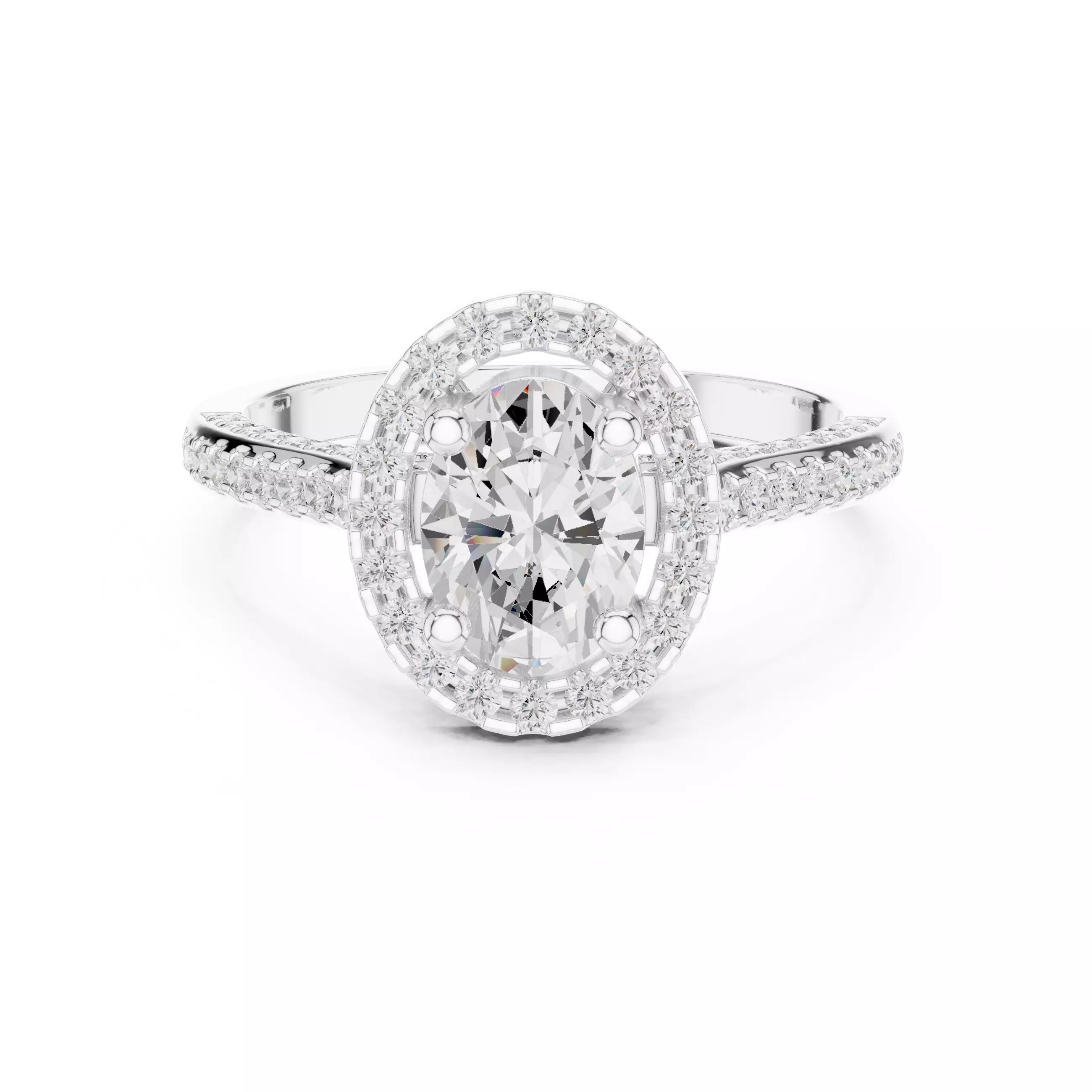 Eternal Pavé - Oval
