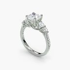 Five Stone Pavé Delicate