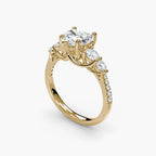 Five Stone Pavé Delicate