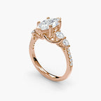 Five Stone Pavé Delicate