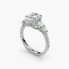 Five Stone Pavé Delicate