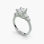 Five Stone Pavé Delicate